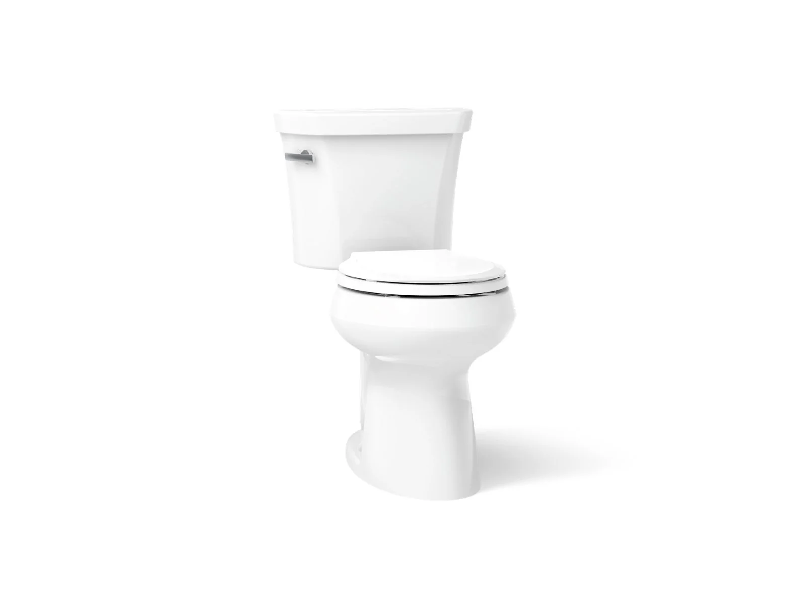 KOHLER K-5481-RA Highline Two-piece round-front toilet, 1.28 gpf - Image 4