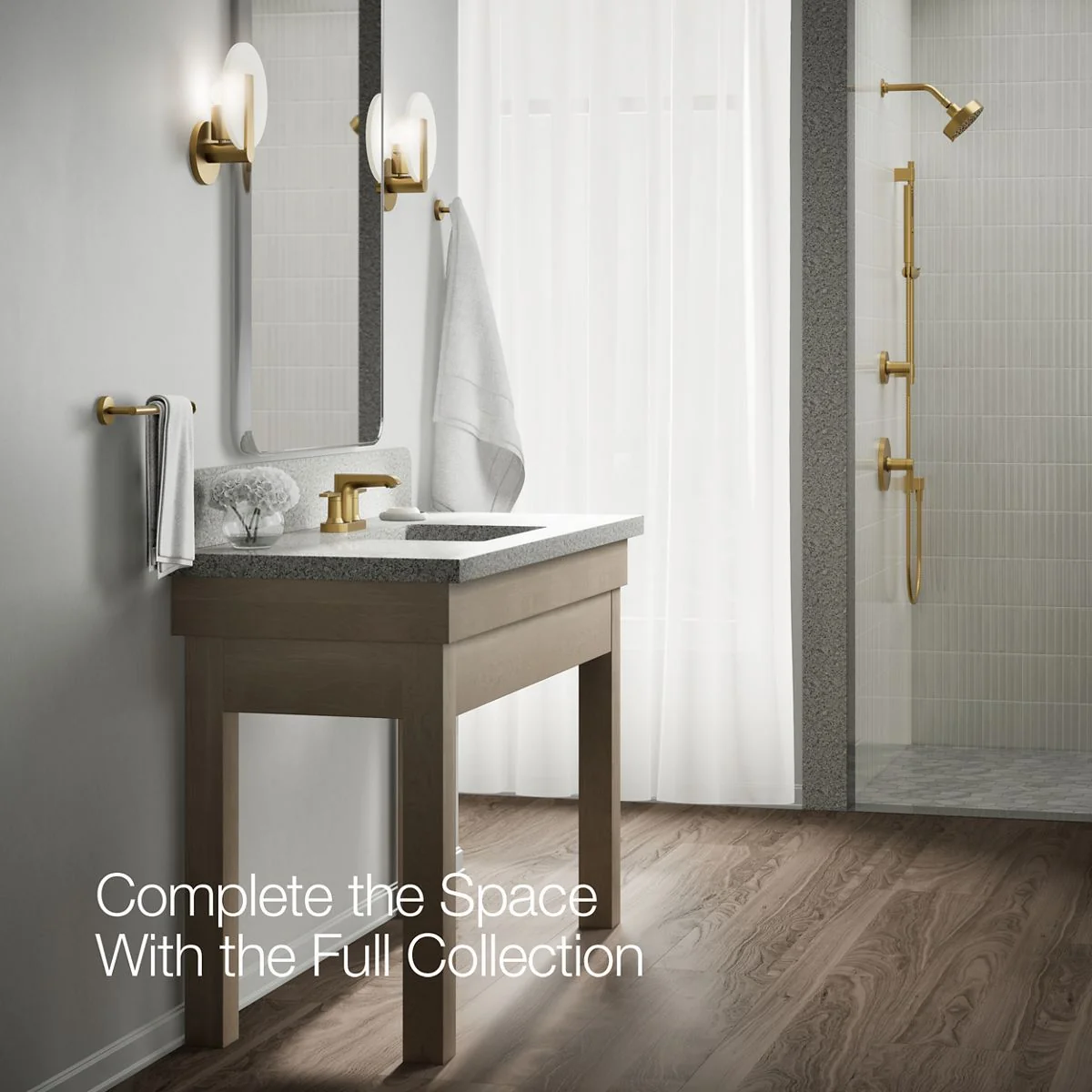 KOHLER K-97094-4 Hint Centerset bathroom sink faucet, 1.2 gpm - Image 9