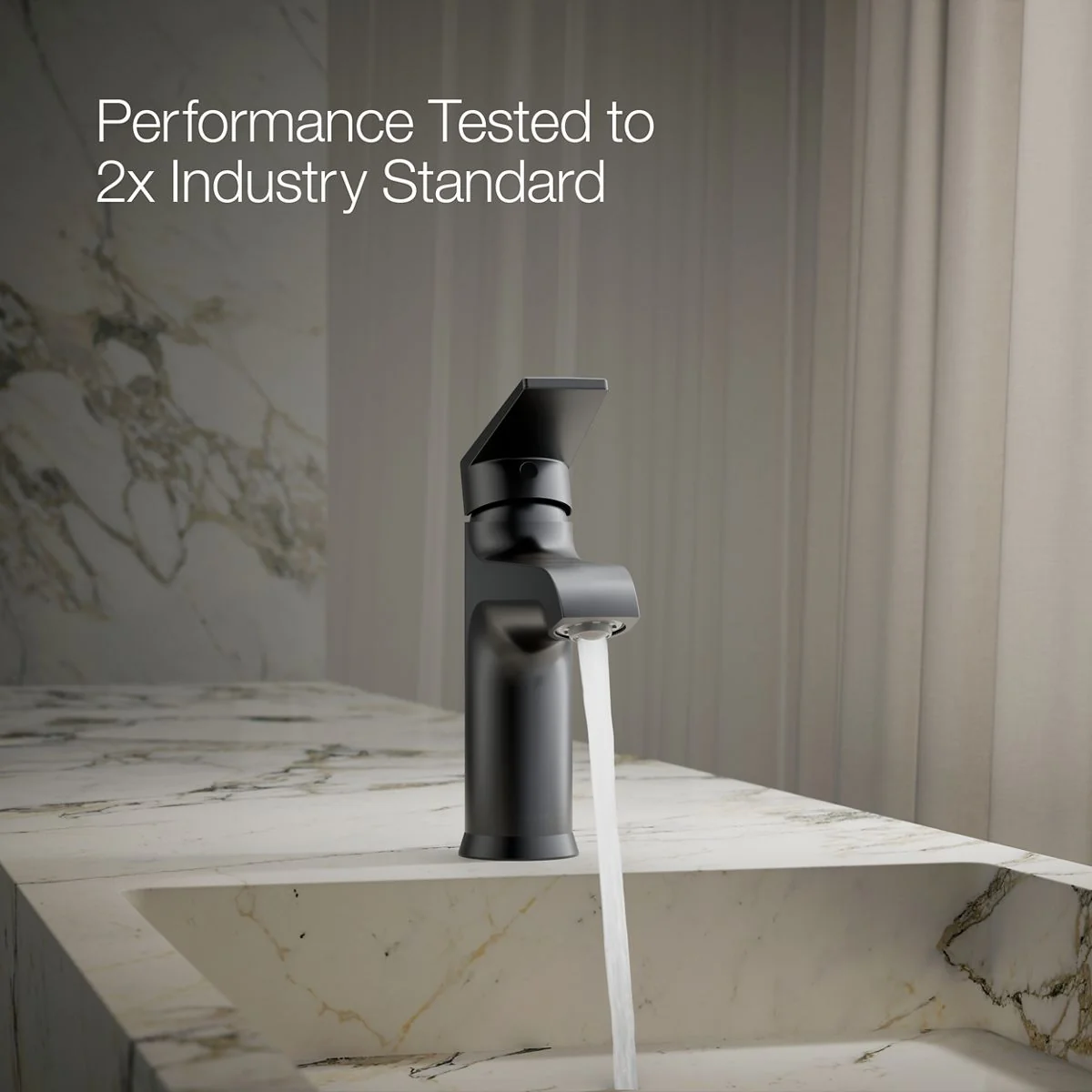 KOHLER K-37891-4 Hint Single-handle bathroom sink faucet, 1.2 gpm - Image 3