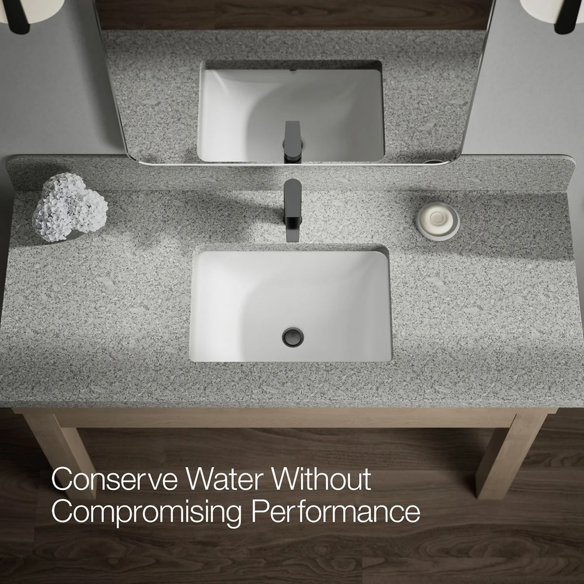 KOHLER K-37891-4 Hint Single-handle bathroom sink faucet, 1.2 gpm - Image 5
