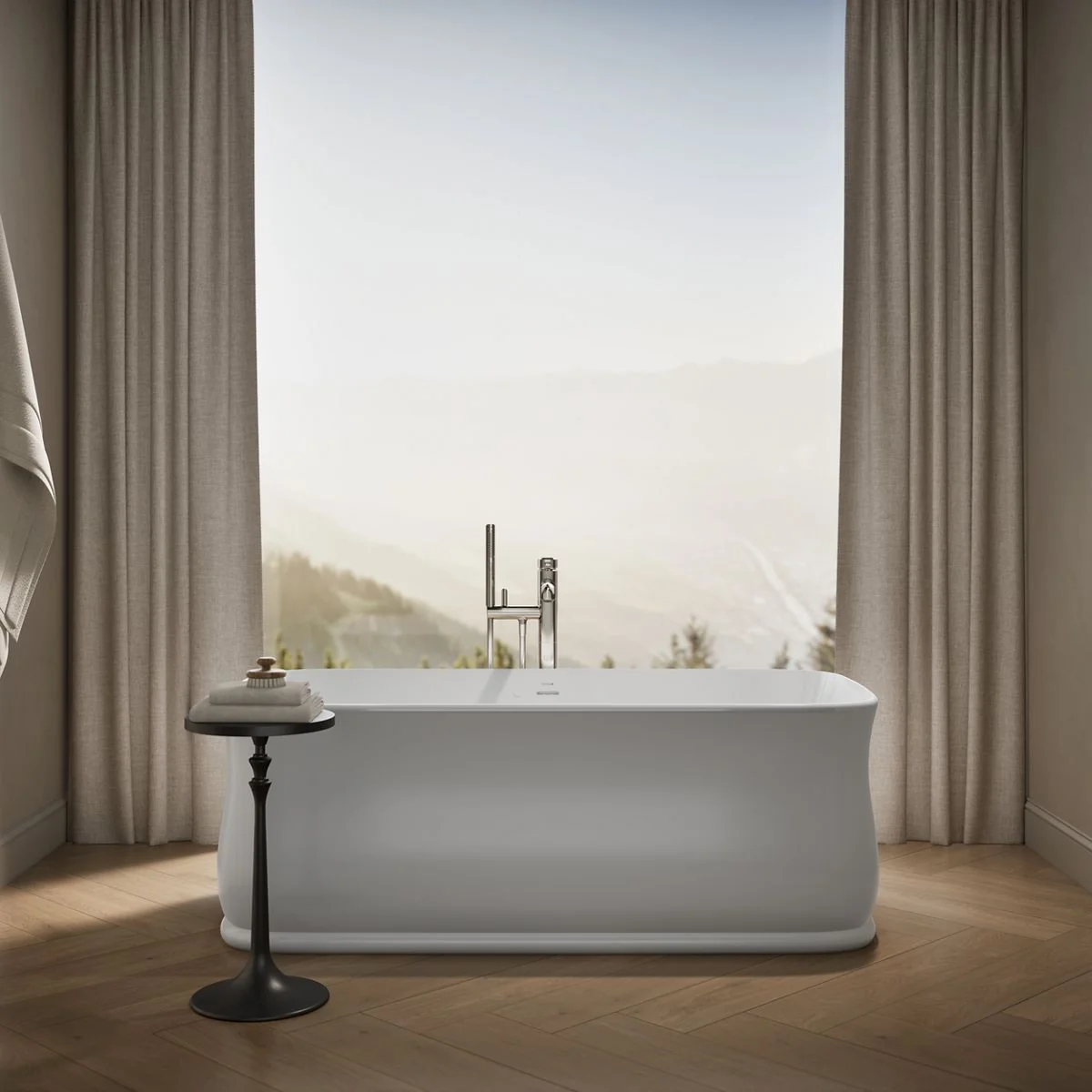 KOHLER K-8334 Imperator 65-3/4" x 31" freestanding bath - Image 5