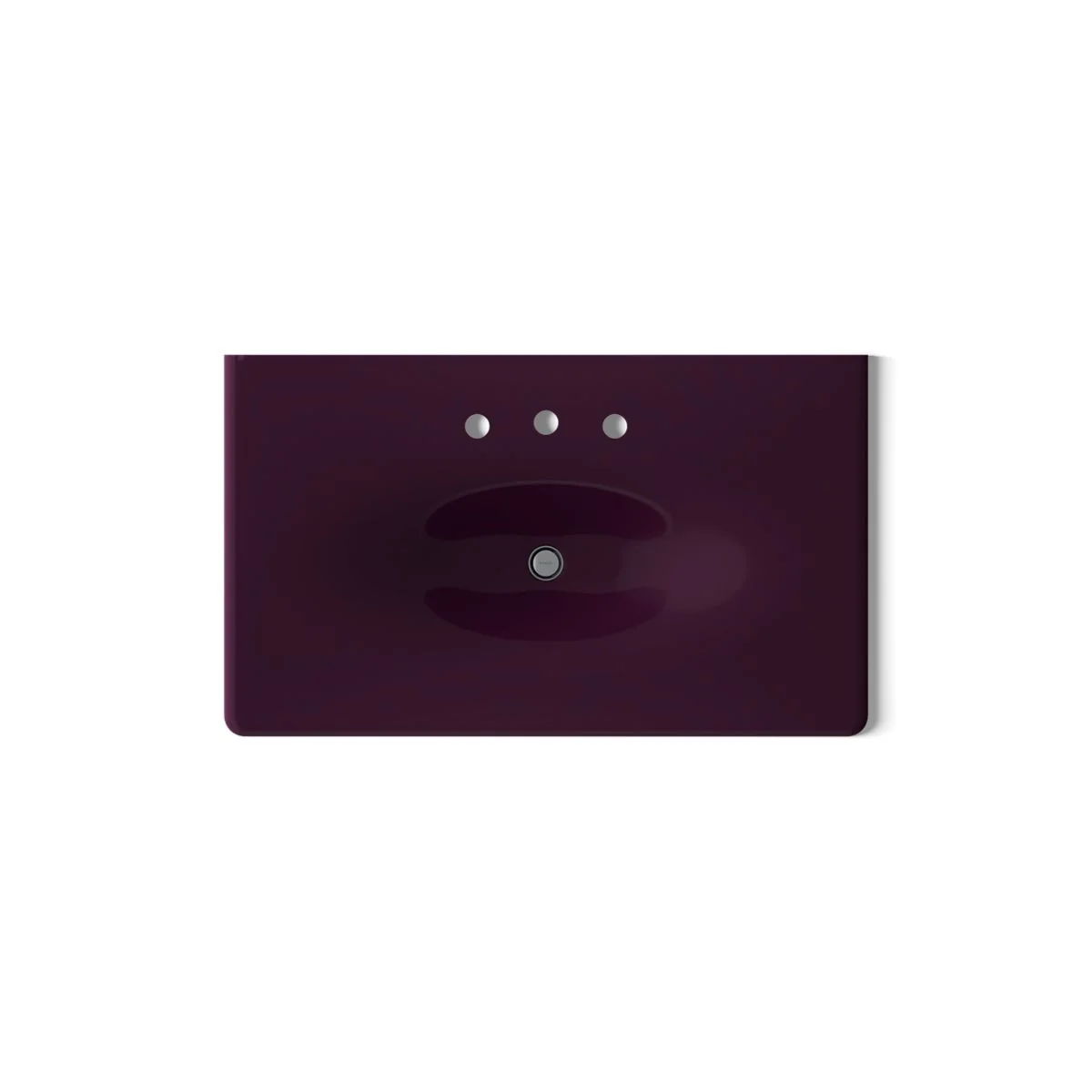 KOHLER K-3051-8 Iron/Impressions 37" Enameled cast iron vanity top with integrated oval sink - Image 12
