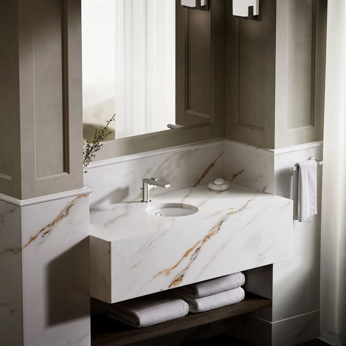 KOHLER K-20211 Iron Plains 12" round drop-in/undermount/vessel bathroom sink - Image 10