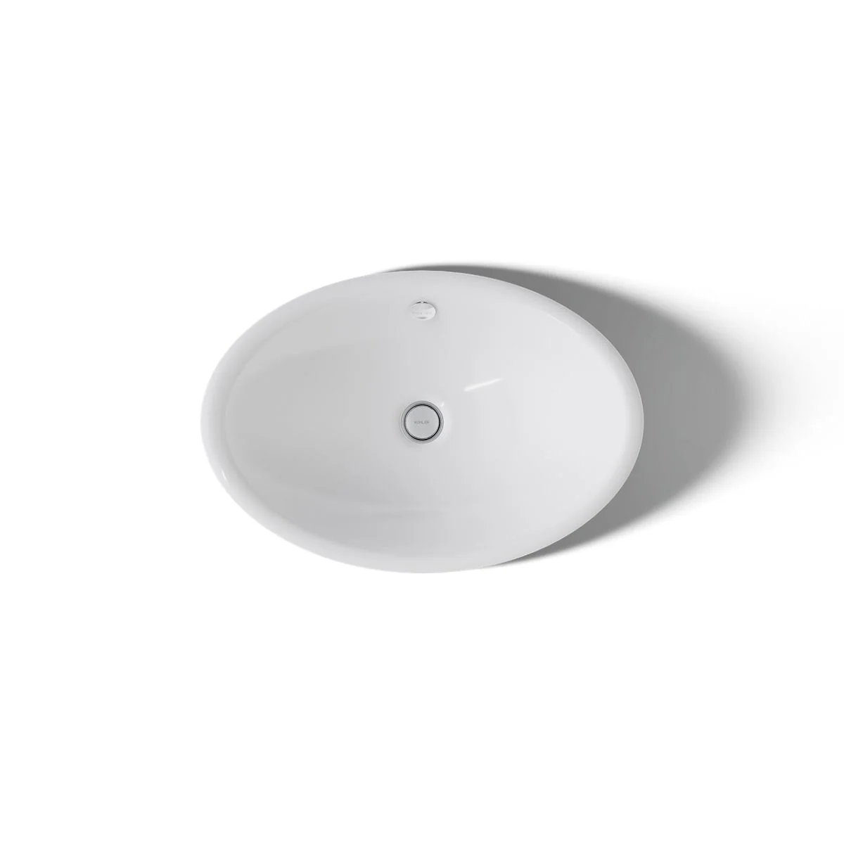 KOHLER K-5403-W Iron Plains 20-3/4" oval vessel bathroom sink - Image 11