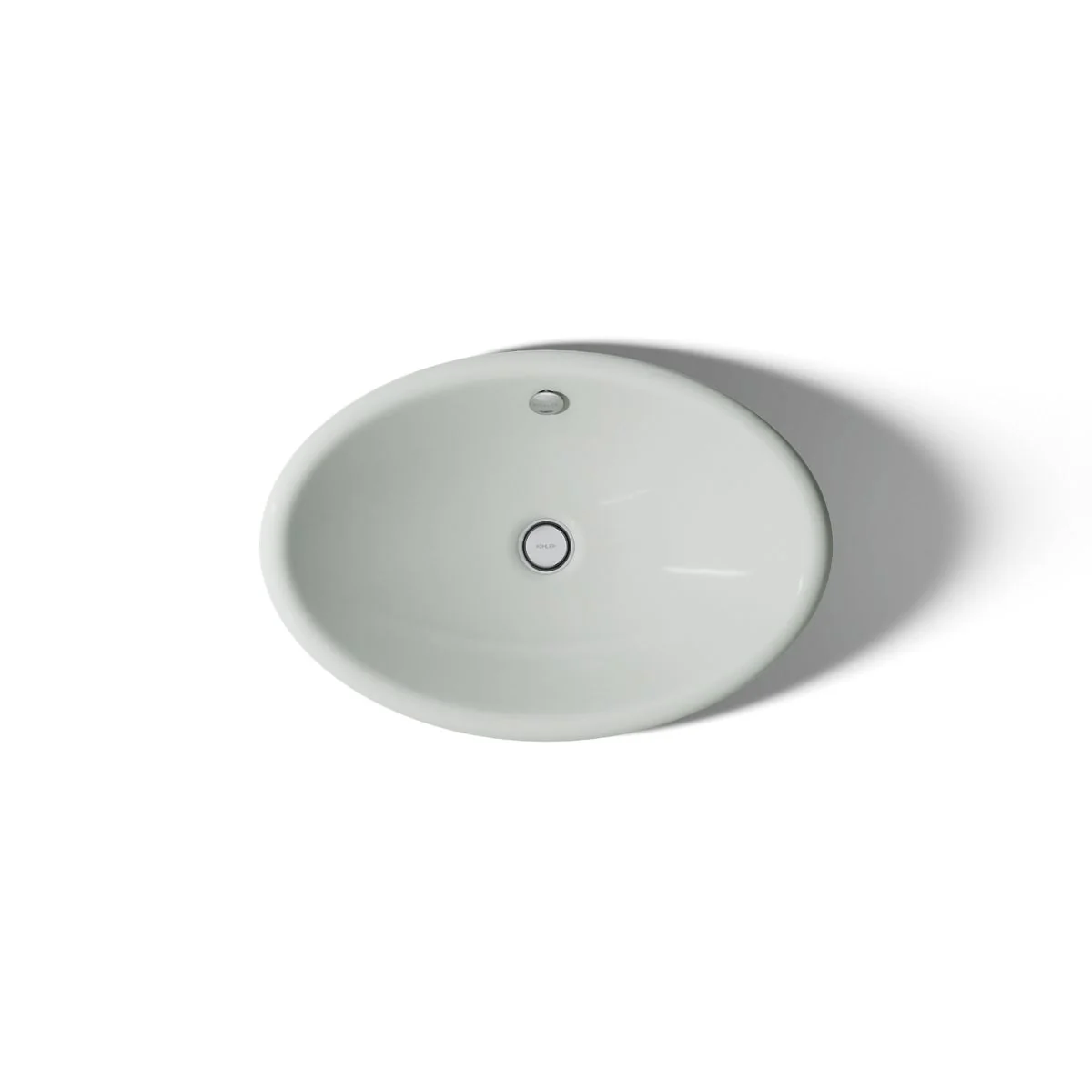 KOHLER K-5403-W Iron Plains 20-3/4" oval vessel bathroom sink - Image 5