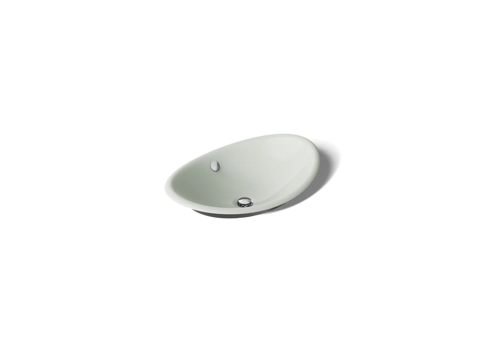 KOHLER K-5403-P5 Iron Plains 20-3/4" oval vessel bathroom sink - Image 11