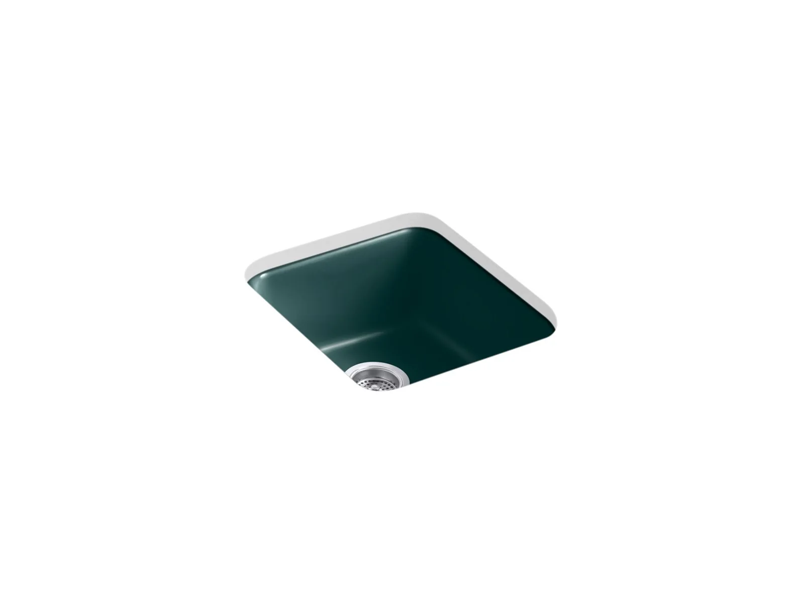 KOHLER K-6584 Iron/Tones 17" top-/undermount single-bowl bar sink - Image 9