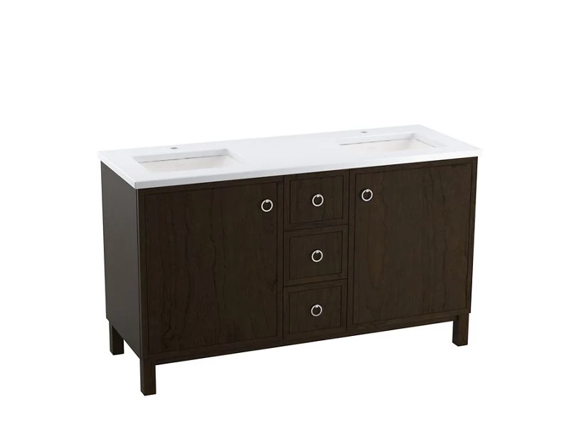 KOHLER K-99511-LG Jacquard 60" bathroom vanity cabinet - Image 2