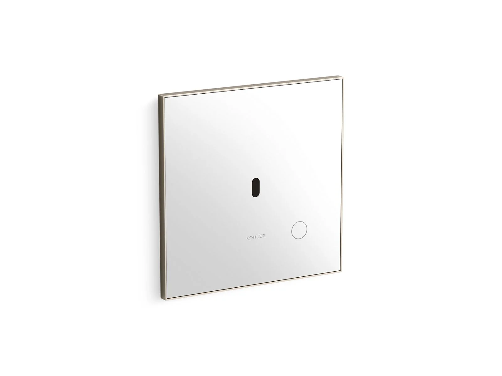KOHLER K-61TB10S50-0WH Mach Flex Glass faceplate for concealed touchless toilet flushometer, dual-flush (1.1 / 1.28 gpf) - Image 3