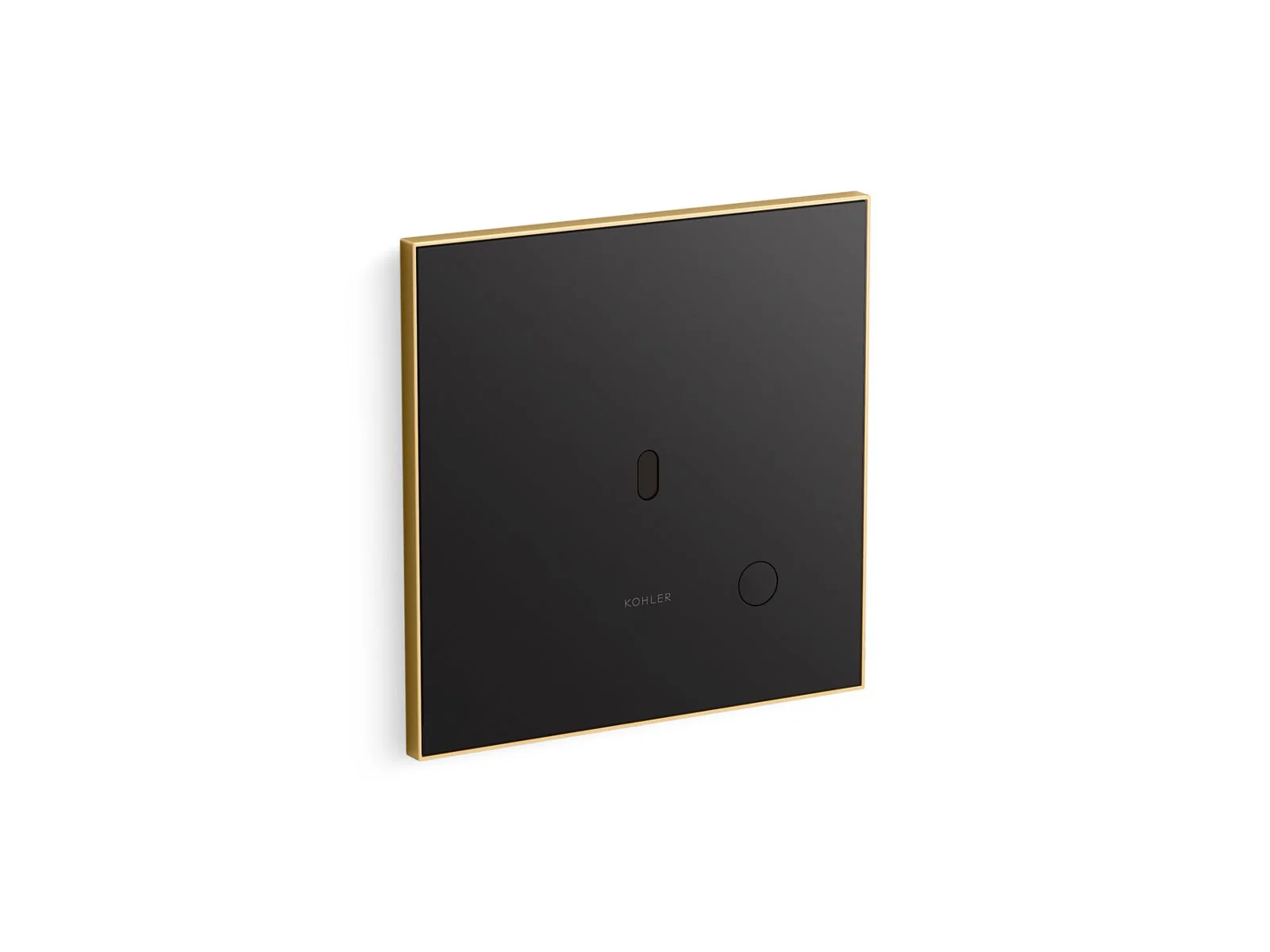 KOHLER K-61TB10S50-7BK Mach Flex Glass faceplate for concealed touchless toilet flushometer, dual-flush (1.1 / 1.28 gpf)