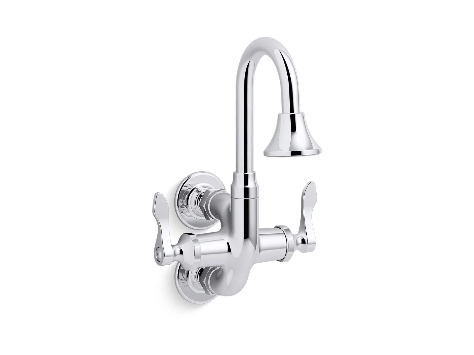 KOHLER K-730T70-4AJR Cannock|Triton Wall-mount lavatory faucet, 1.2 gpm