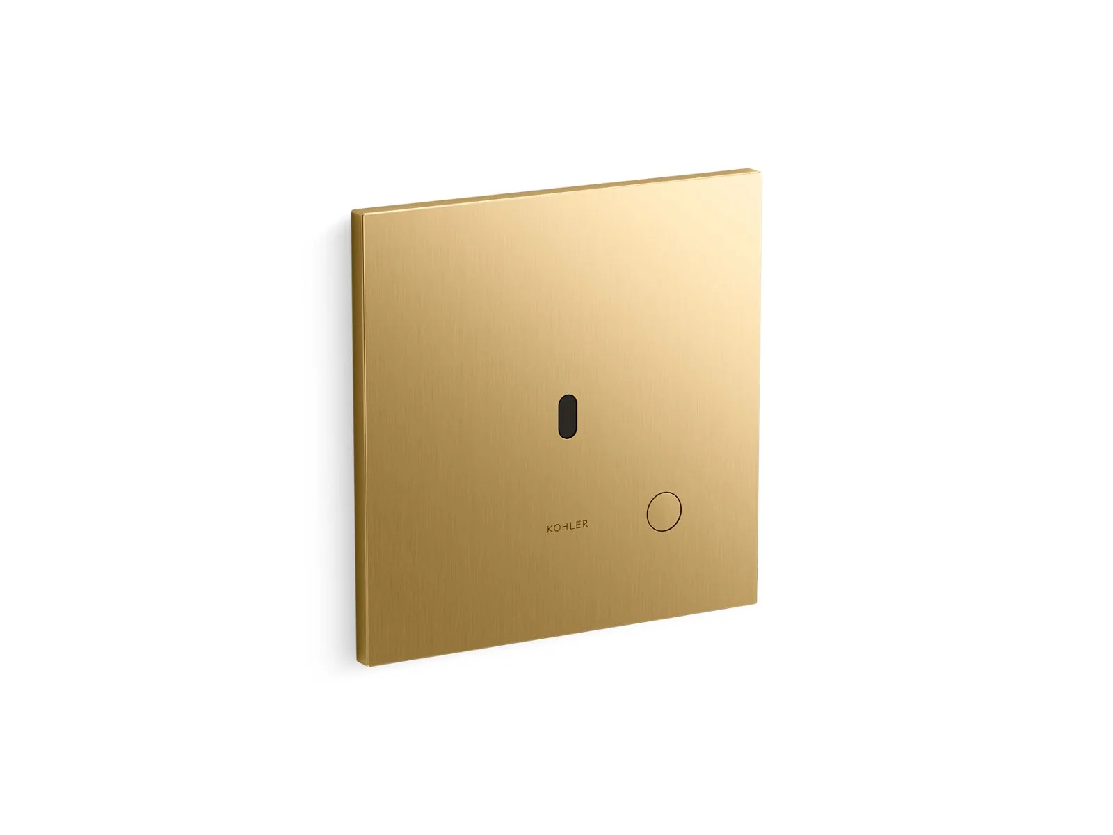 KOHLER K-90TB00K50 Mach Flex Metal faceplate for concealed touchless toilet flushometer, 1.0 gpf