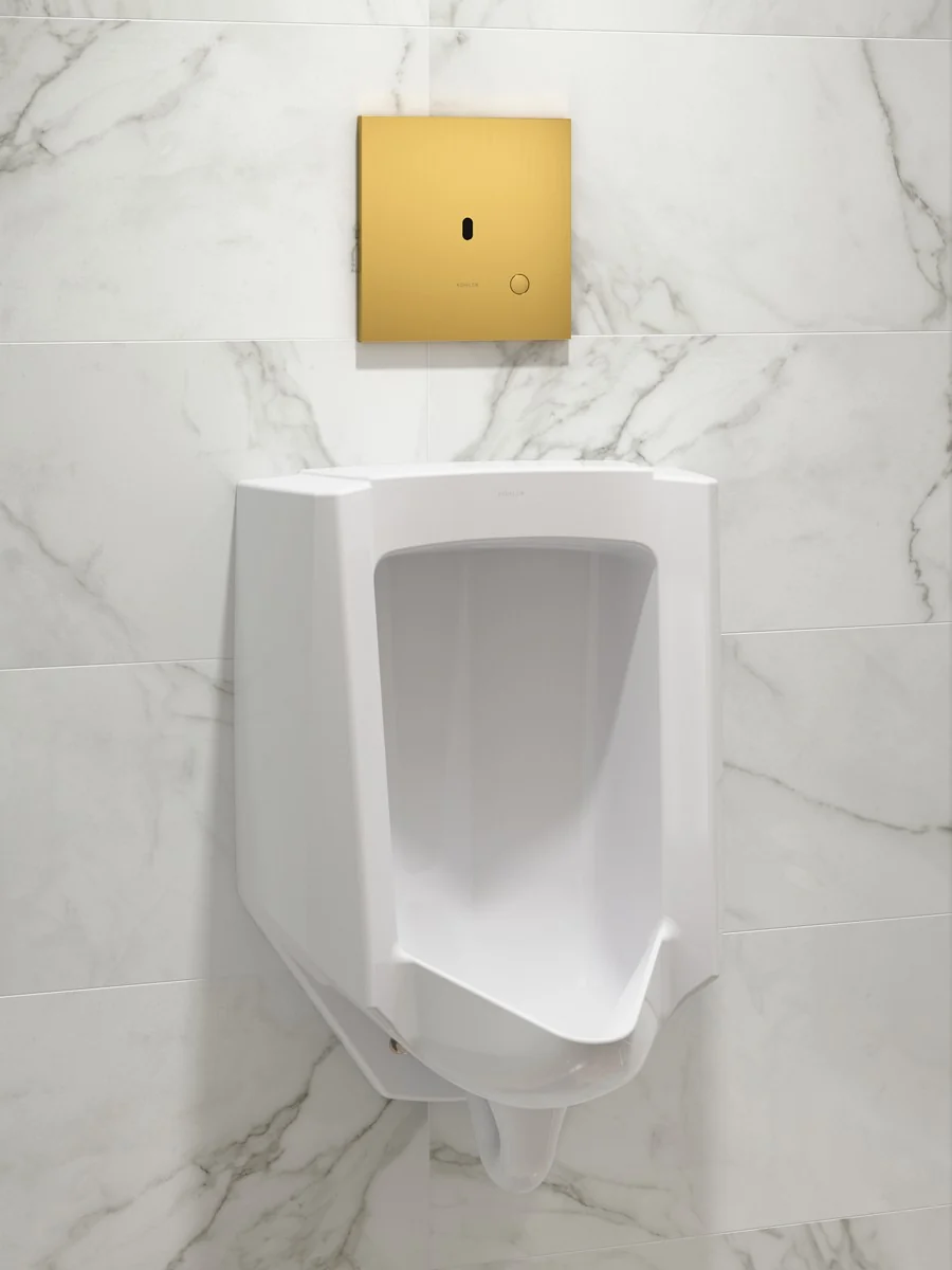 KOHLER K-90UB00D40 Mach Flex Metal faceplate for concealed touchless urinal flushometer, 0.125 gpf - Image 7