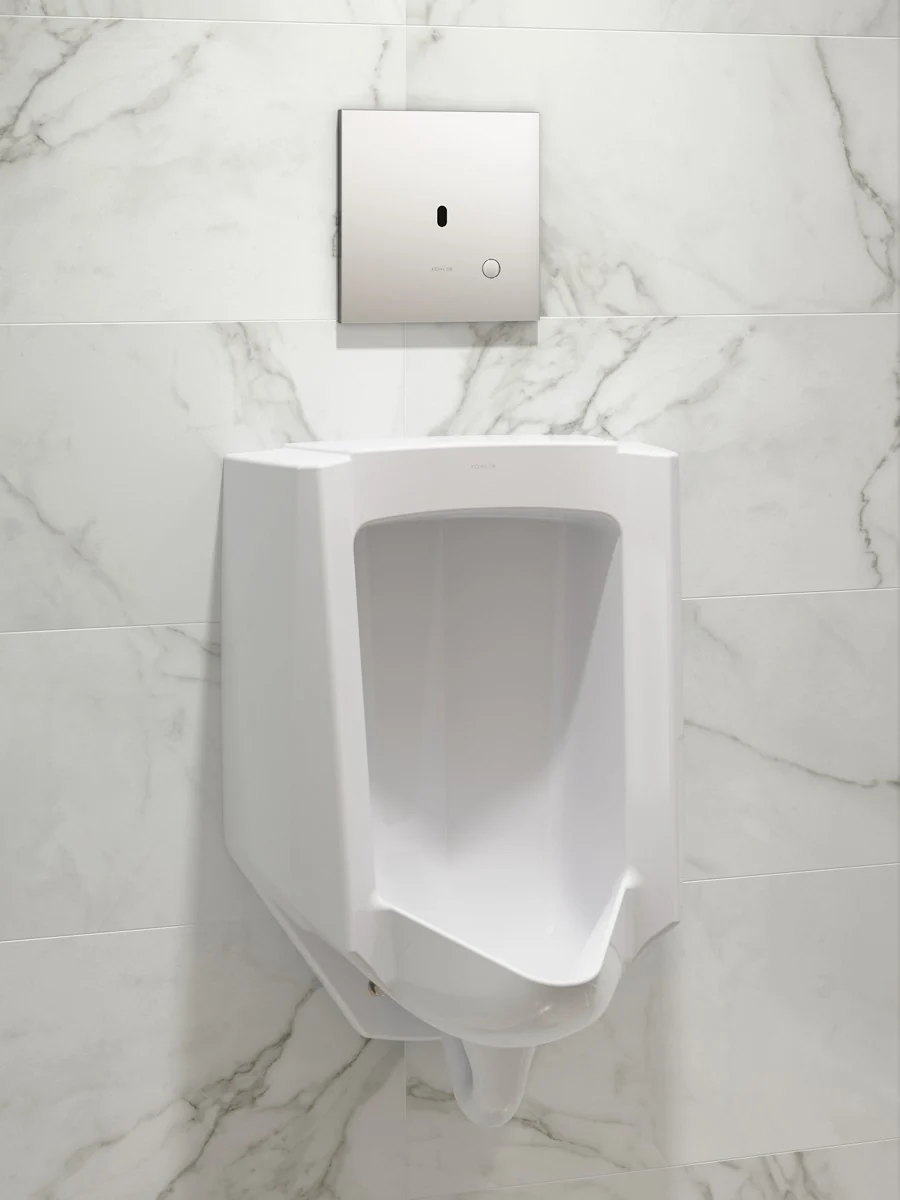 KOHLER K-90UB00G40 Mach Flex Metal faceplate for concealed touchless urinal flushometer, 0.5 gpf - Image 5