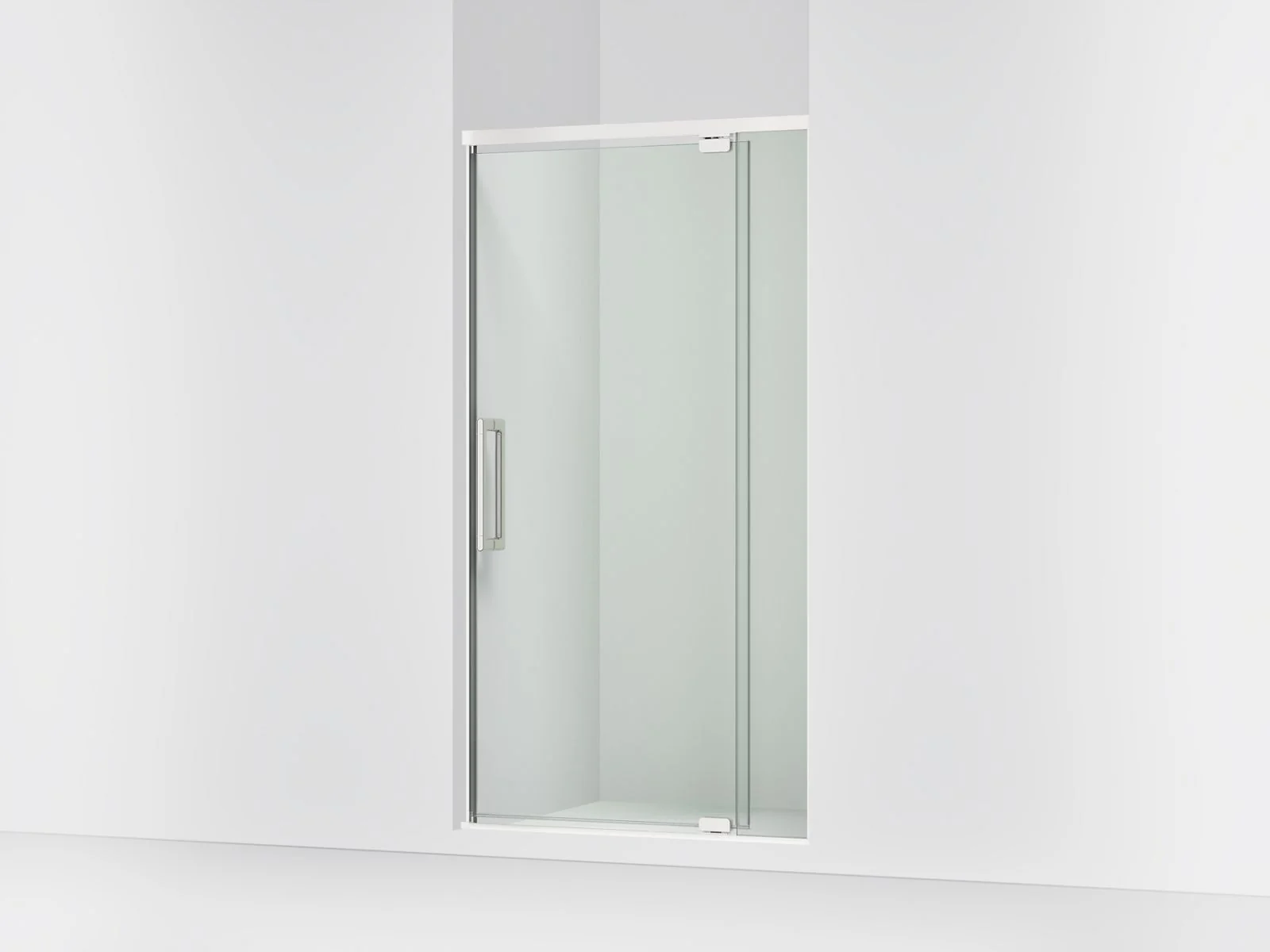 KOHLER K-CA37594-8L Statement 76" H pivot shower door with 5/16"-thick glass - Image 4