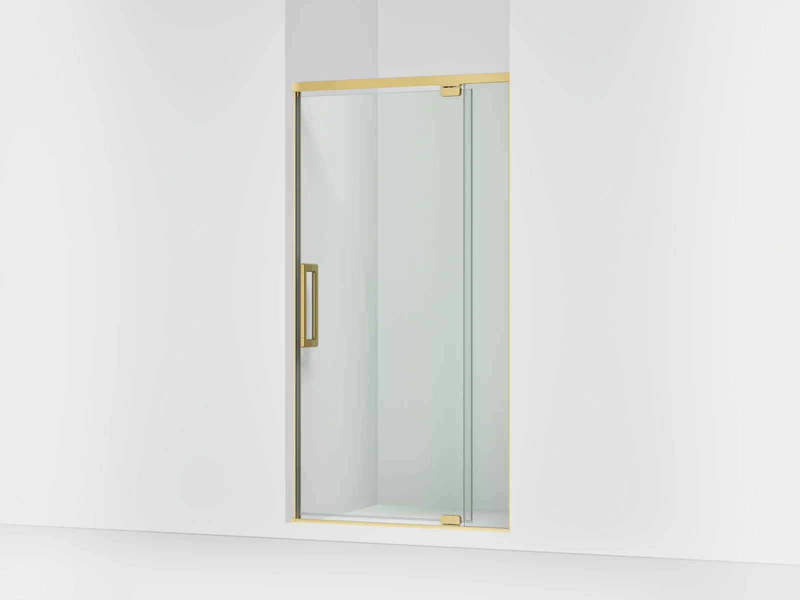 KOHLER K-CA37594-8L Statement 76" H pivot shower door with 5/16"-thick glass - Image 5