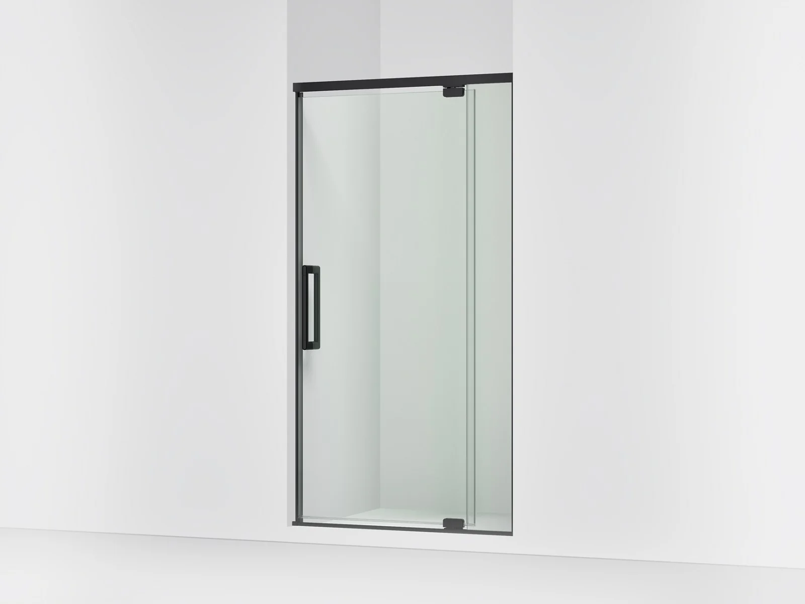 KOHLER K-CA37594-8L Statement 76" H pivot shower door with 5/16"-thick glass - Image 9