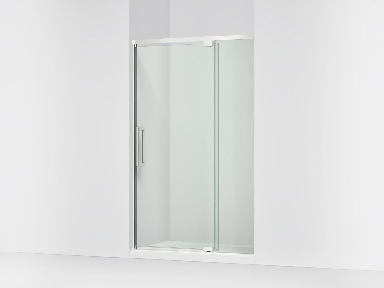 KOHLER K-CA37595-8L Statement 76" H pivot shower door with 5/16"-thick glass - Image 4
