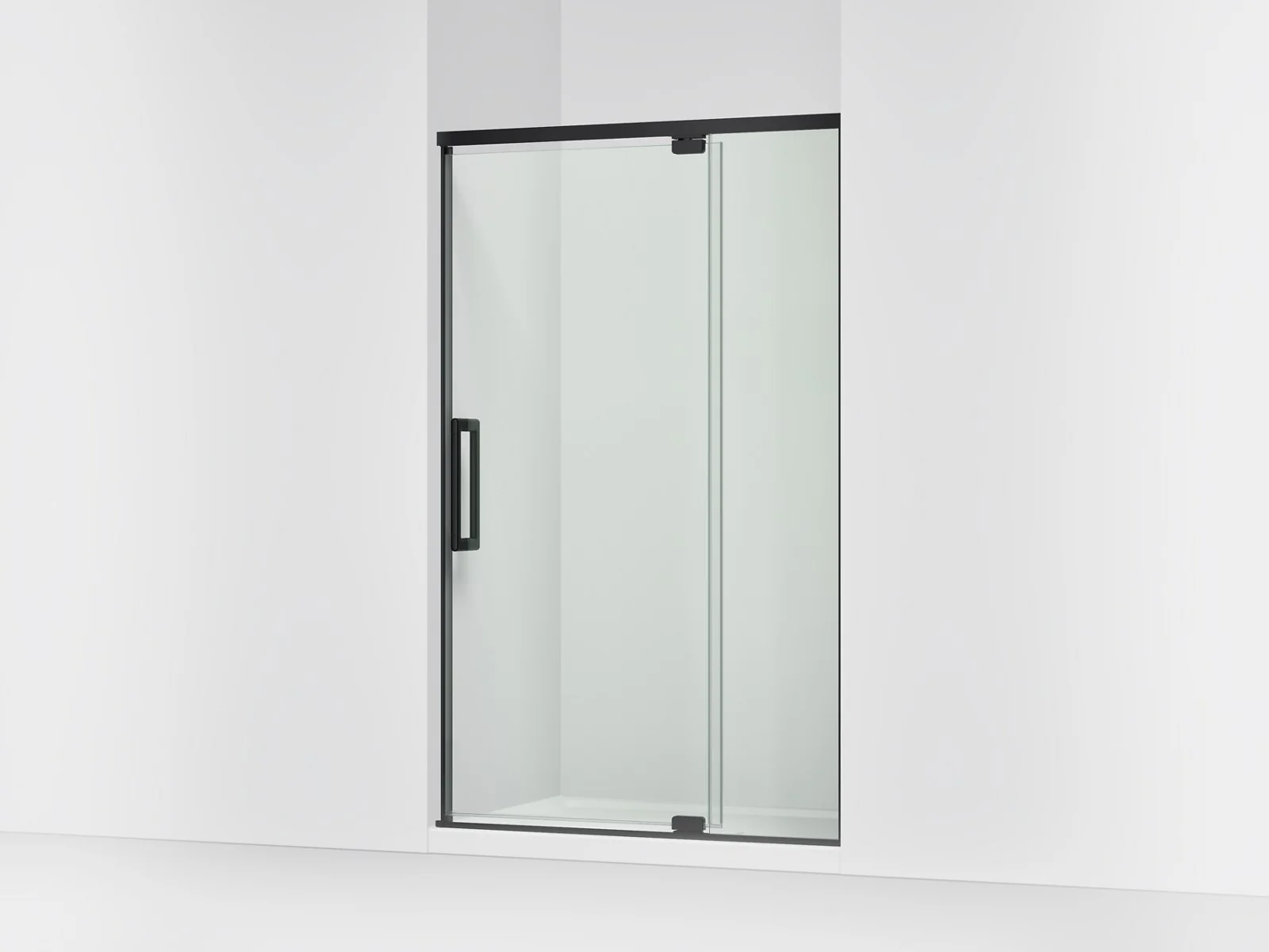 KOHLER K-CA37595-8L Statement 76" H pivot shower door with 5/16"-thick glass - Image 9