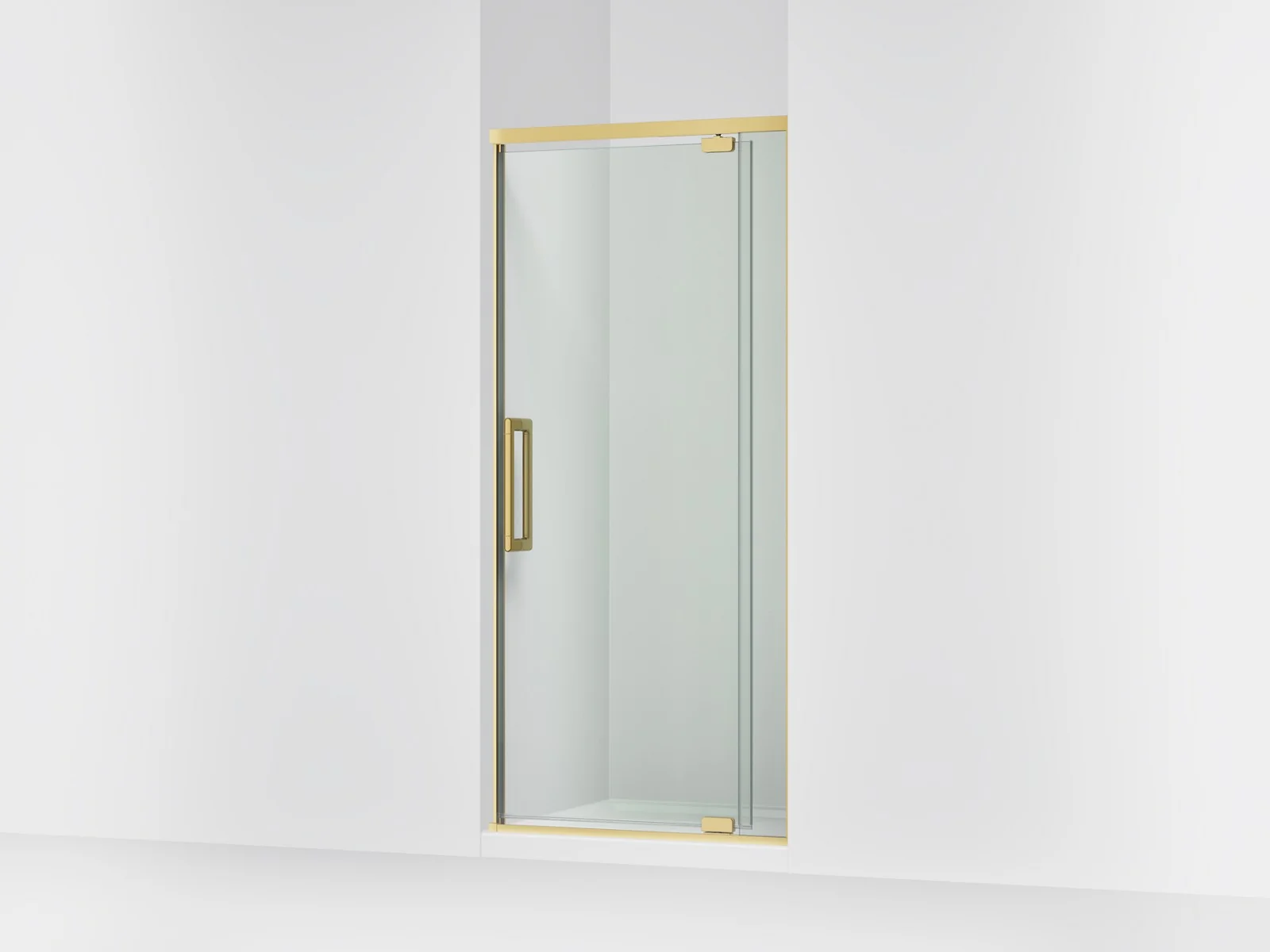 KOHLER K-CA37598-8L Statement 76" H pivot shower door with 5/16"-thick glass - Image 5