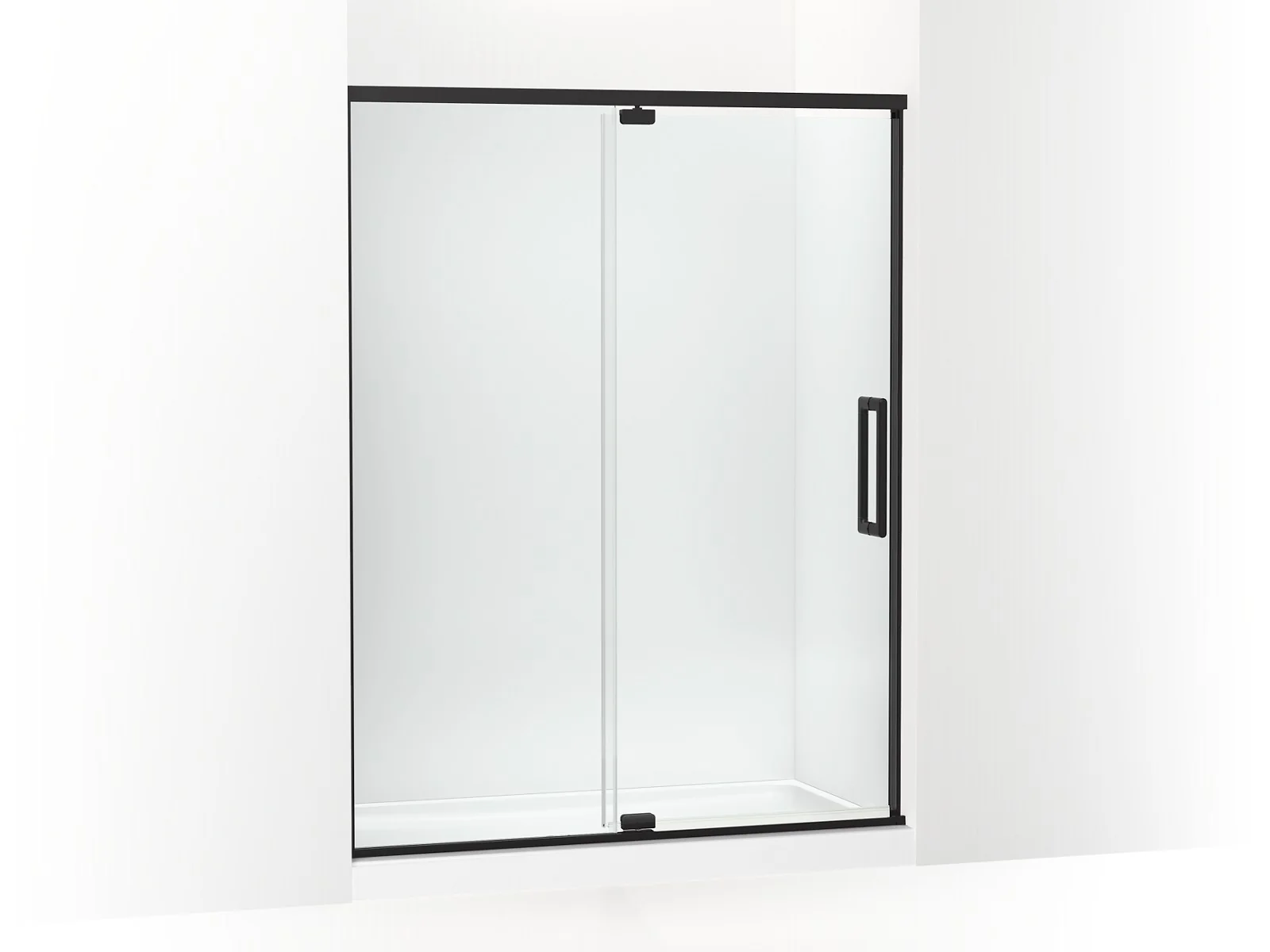 KOHLER K-CA37600-8L Statement 76" H pivot shower door with 5/16"-thick glass - Image 6
