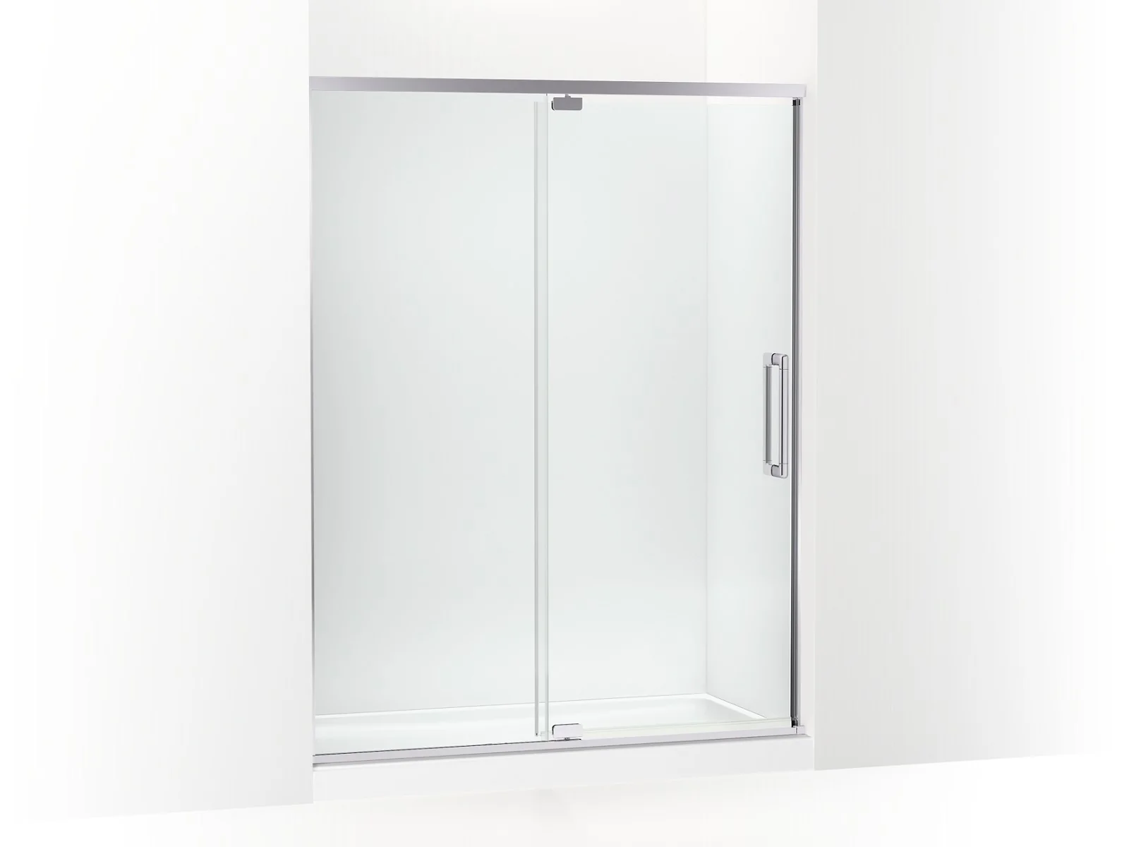 KOHLER K-CA37600-8L Statement 76" H pivot shower door with 5/16"-thick glass - Image 8