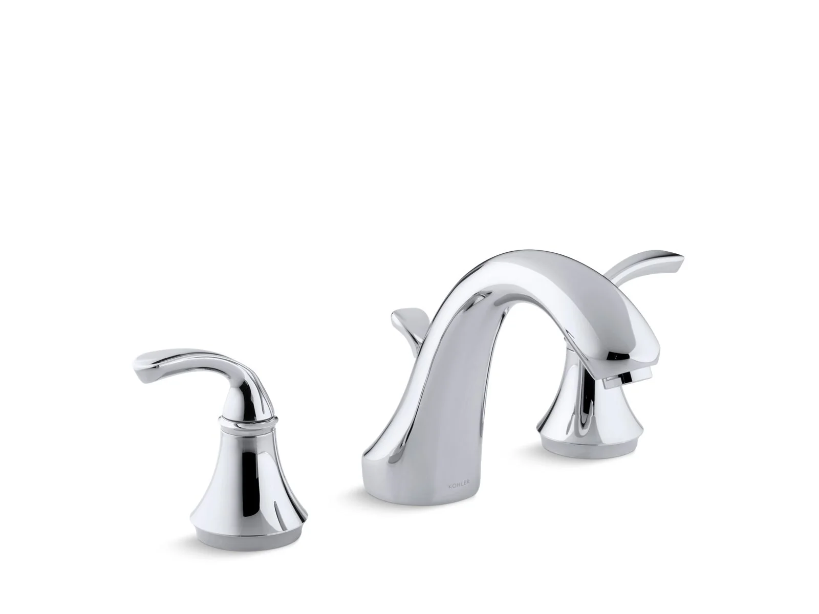 KOHLER K-T10292-4 Forte Sculpted Deck-mount bath faucet trim with diverter - Image 2