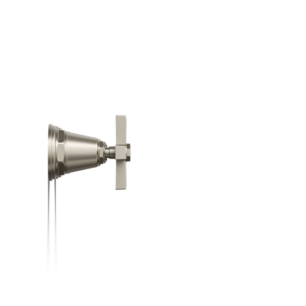 KOHLER K-T13141-3A Pinstripe Deck-mount bath faucet handle trim with Cross design - Image 15
