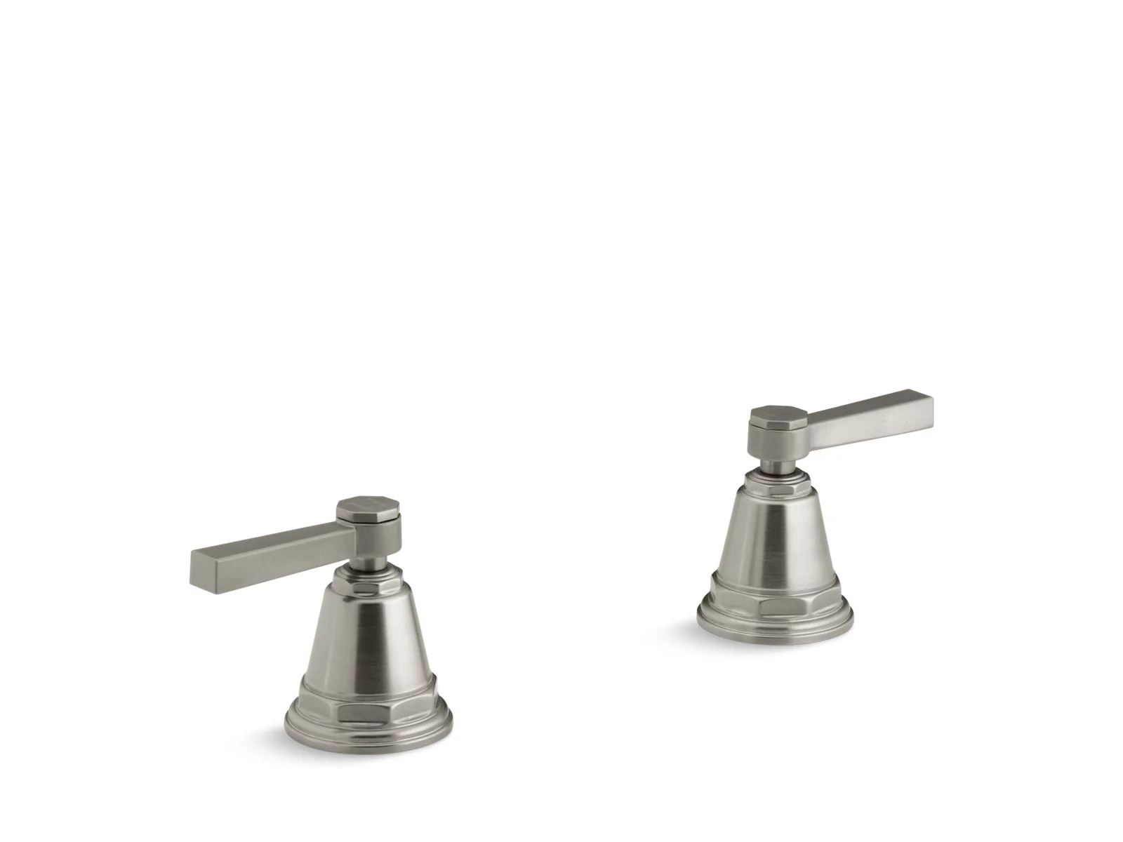 KOHLER K-T13141-4A Pinstripe Deck-mount bath faucet handle trim with Lever design
