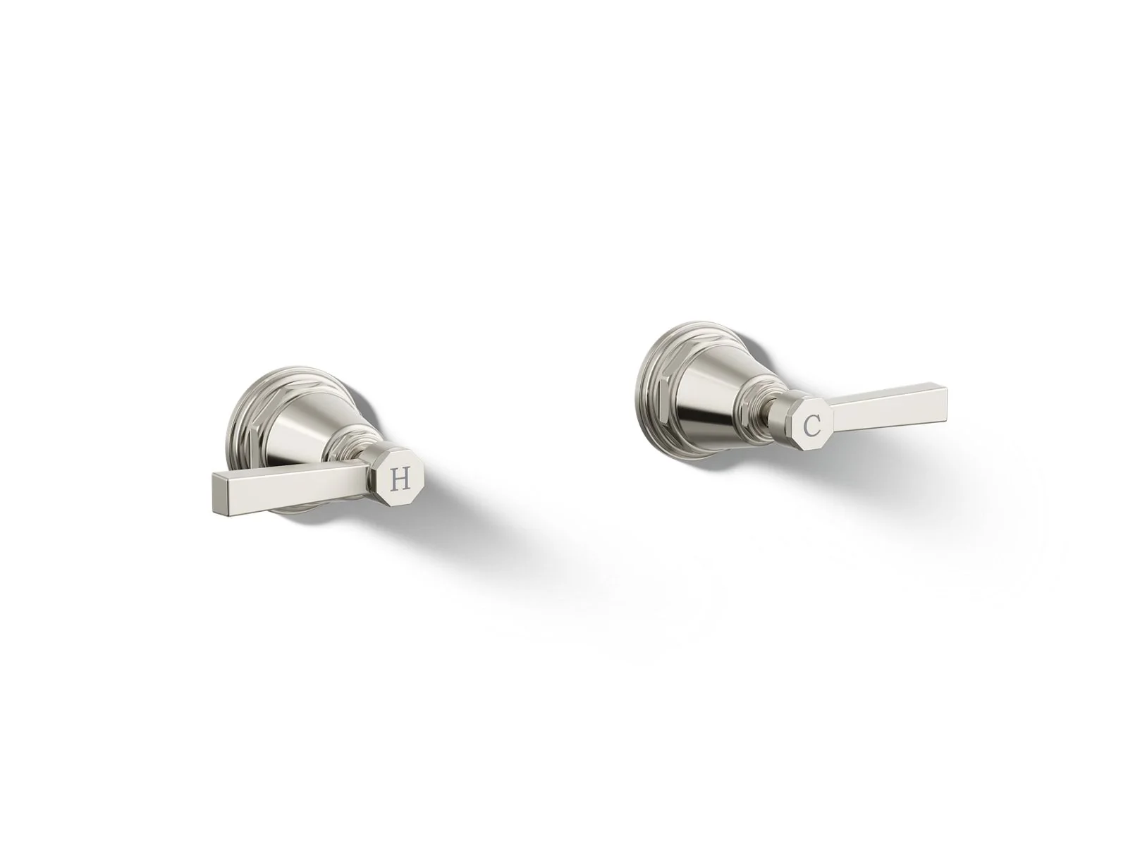 KOHLER K-T13141-4A Pinstripe Deck-mount bath faucet handle trim with Lever design - Image 14