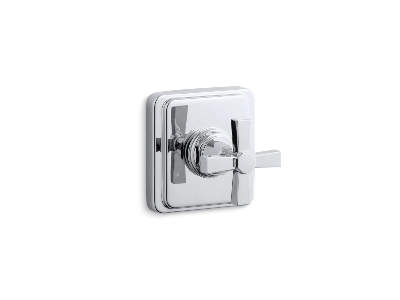 KOHLER K-T13175-3A Pinstripe MasterShower transfer valve trim cross handle - Image 3