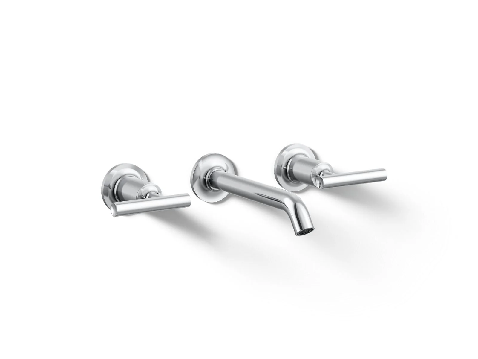 KOHLER K-T14413-4 Purist Wall-mount bathroom sink faucet trim with Lever handles, 1.2 gpm - Image 17