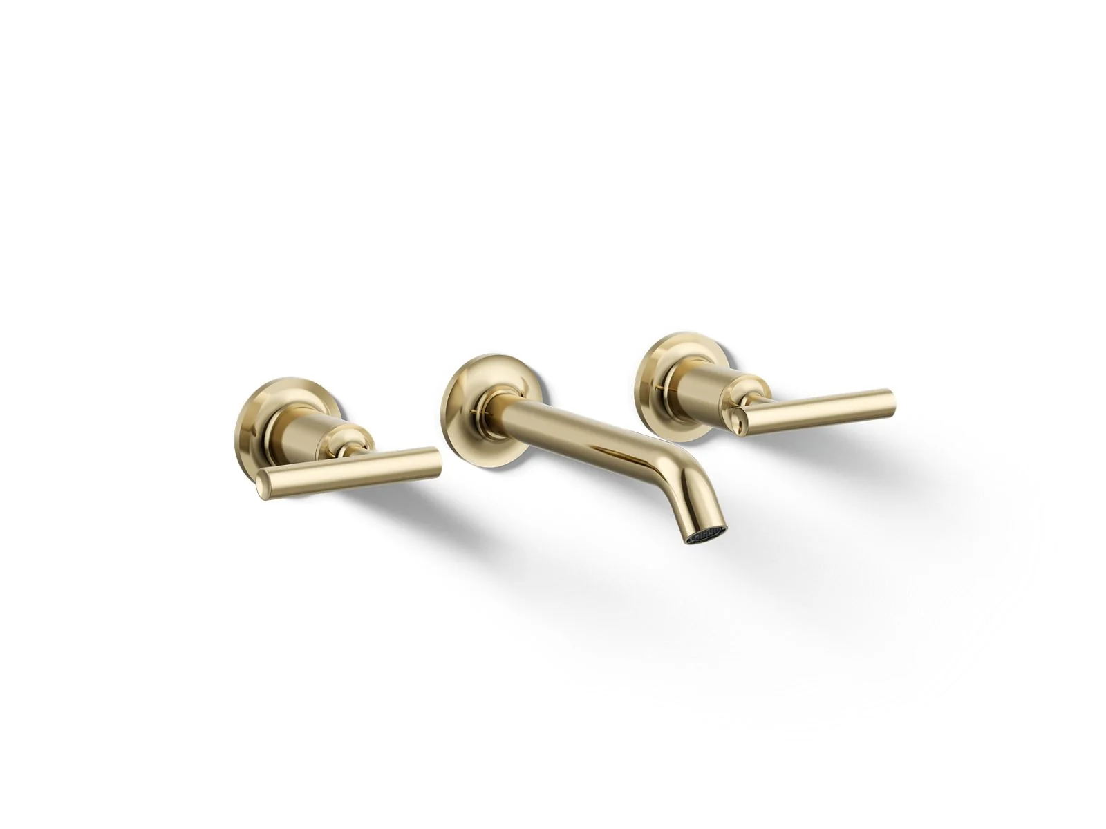 KOHLER K-T14413-4 Purist Wall-mount bathroom sink faucet trim with Lever handles, 1.2 gpm - Image 22