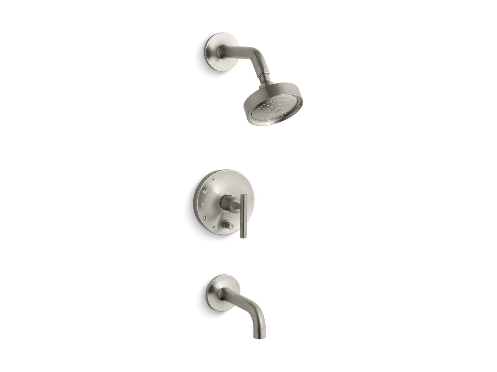 KOHLER K-T14421-4 Purist Rite-Temp bath and shower trim kit with push-button diverter and lever handle, 2.5 gpm - Image 3
