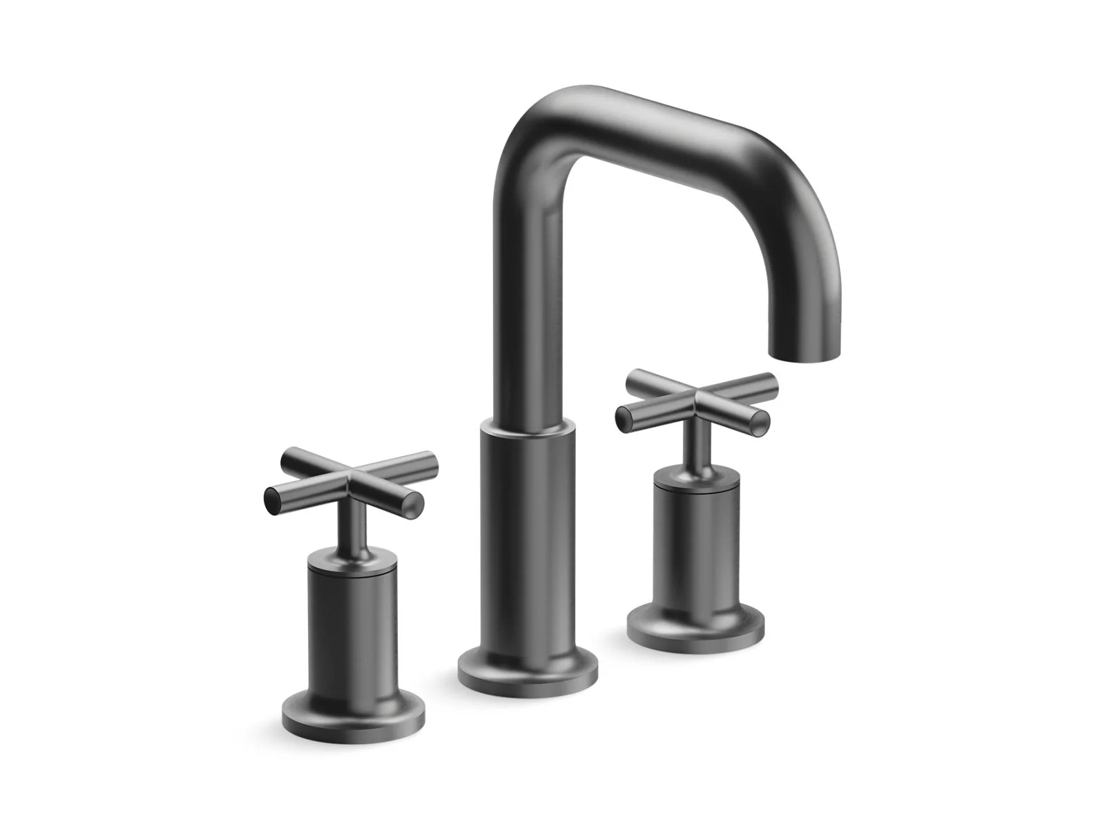 KOHLER K-T14428-3 Purist Deck-mount bath faucet trim with Cross handles