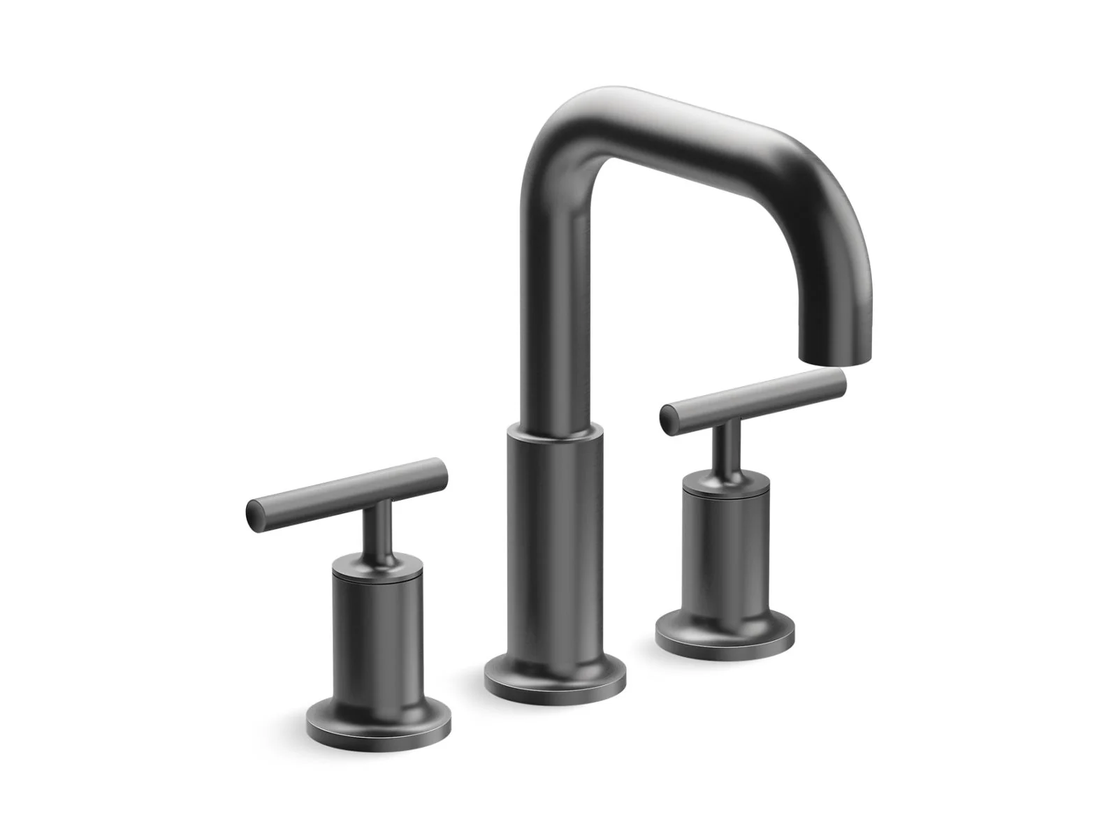 KOHLER K-T14428-4 Purist Deck-mount bath faucet trim with Lever handles