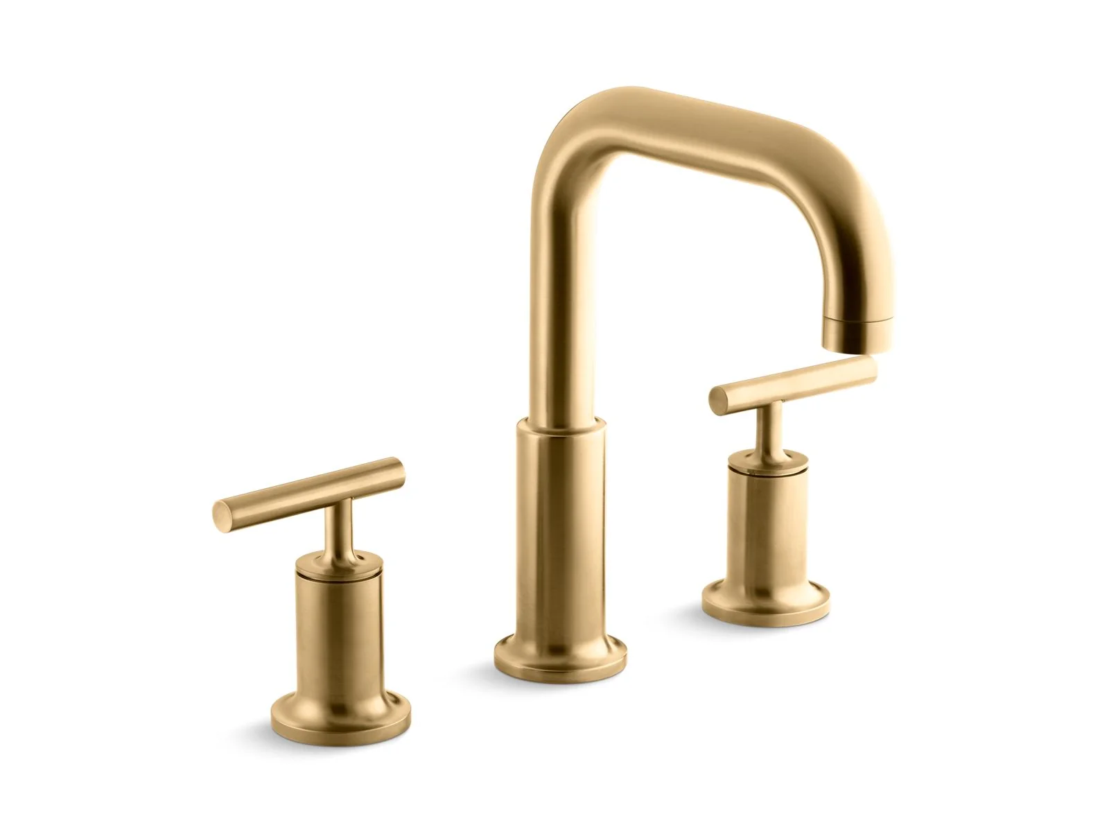 KOHLER K-T14428-4 Purist Deck-mount bath faucet trim with Lever handles - Image 5