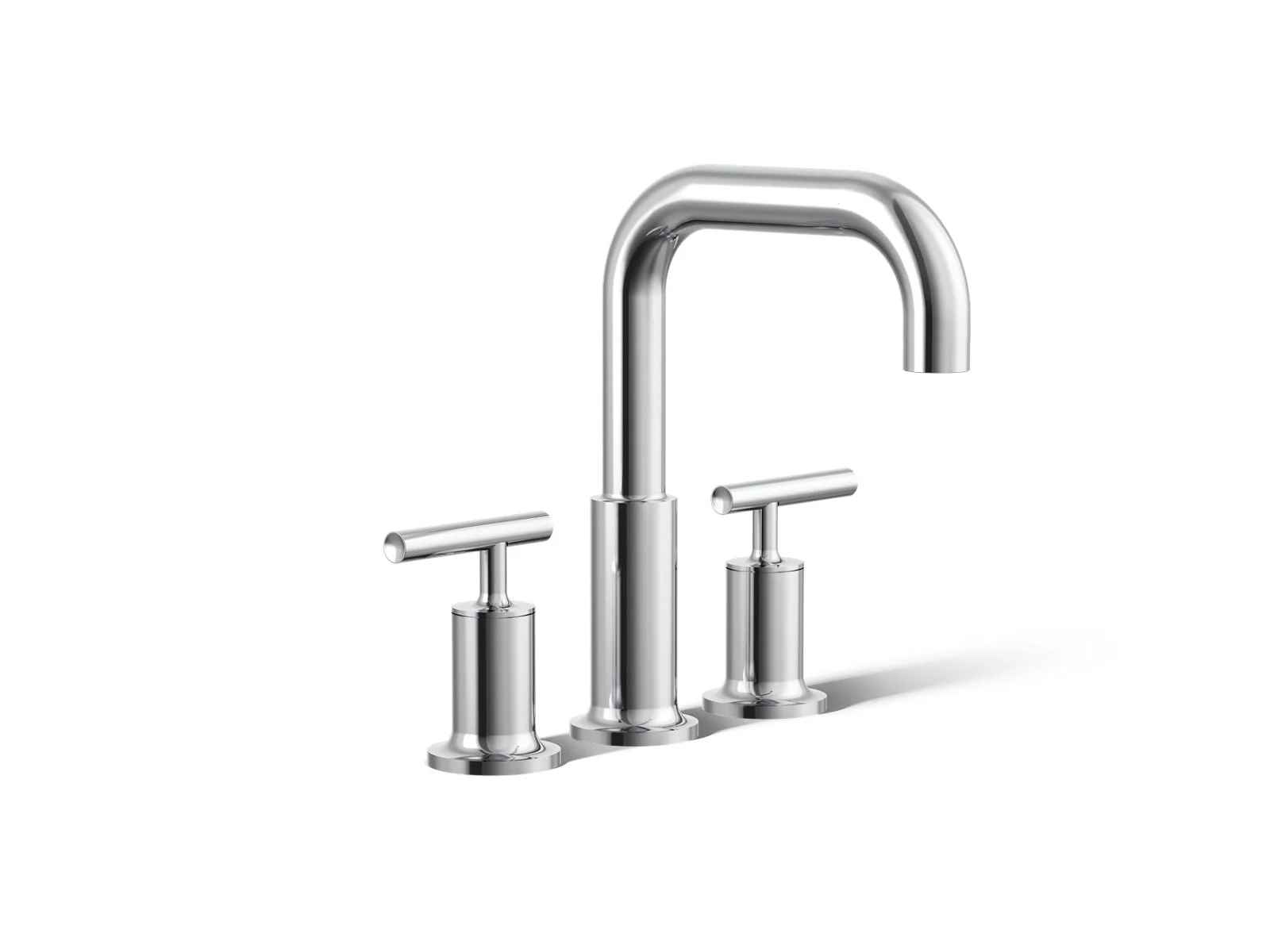 KOHLER K-T14428-4 Purist Deck-mount bath faucet trim with Lever handles - Image 7