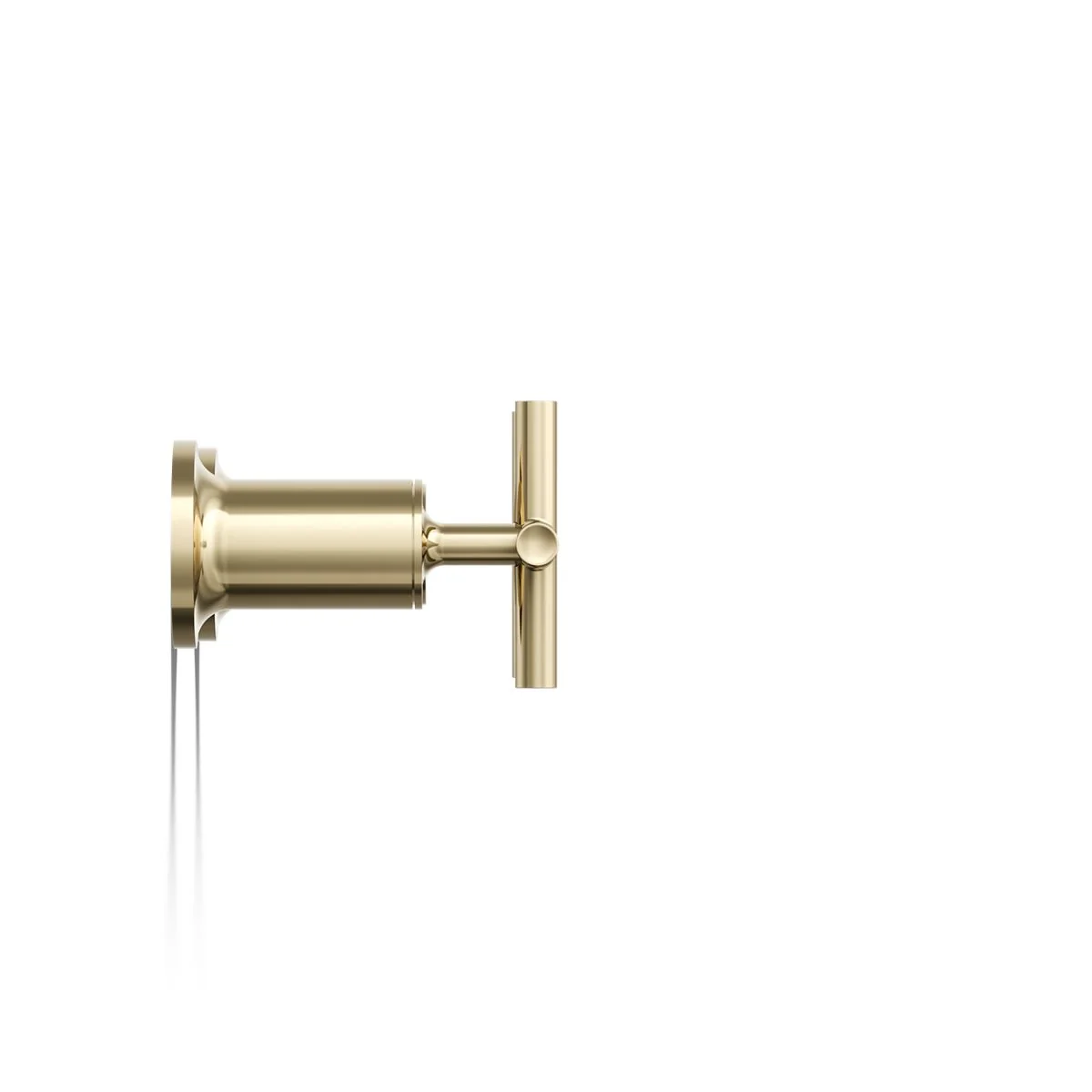 KOHLER K-T14429-3 Purist Deck- or wall-mount bath faucet handle trim with cross design - Image 19