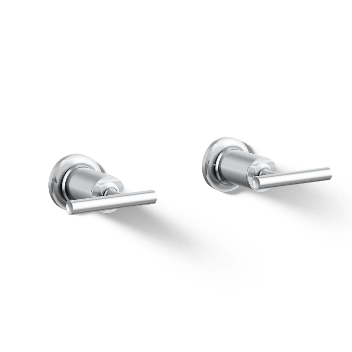 KOHLER K-T14429-4 Purist Deck- or wall-mount bath faucet handle trim with lever design - Image 16