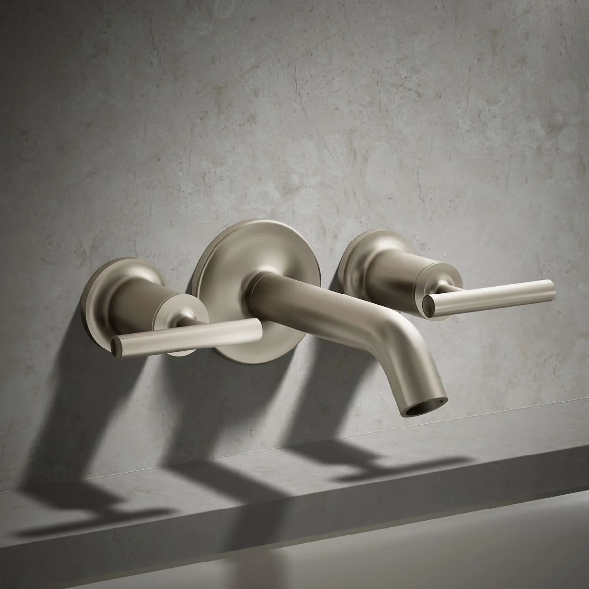 KOHLER K-T14429-4 Purist Deck- or wall-mount bath faucet handle trim with lever design - Image 19
