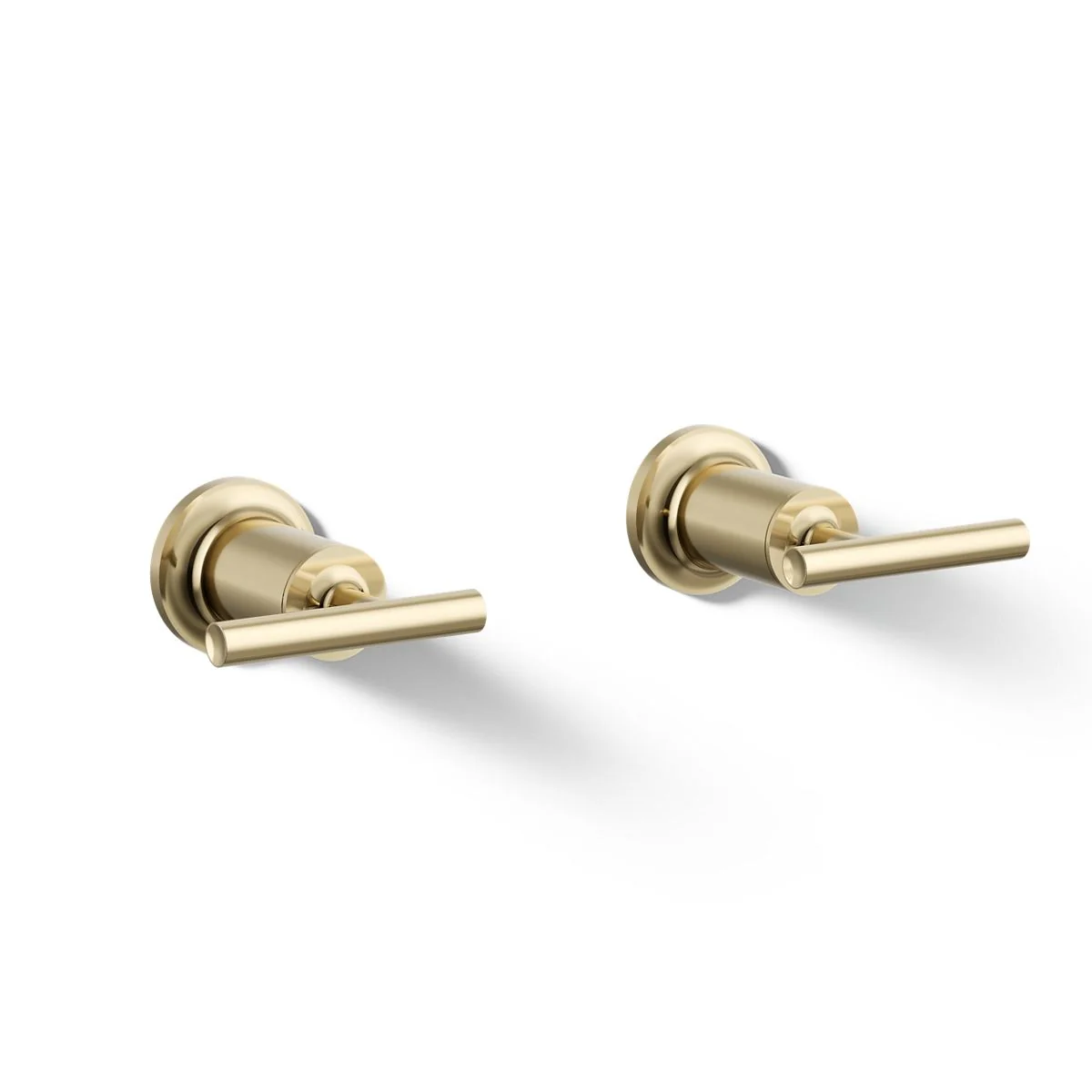 KOHLER K-T14429-4 Purist Deck- or wall-mount bath faucet handle trim with lever design - Image 23