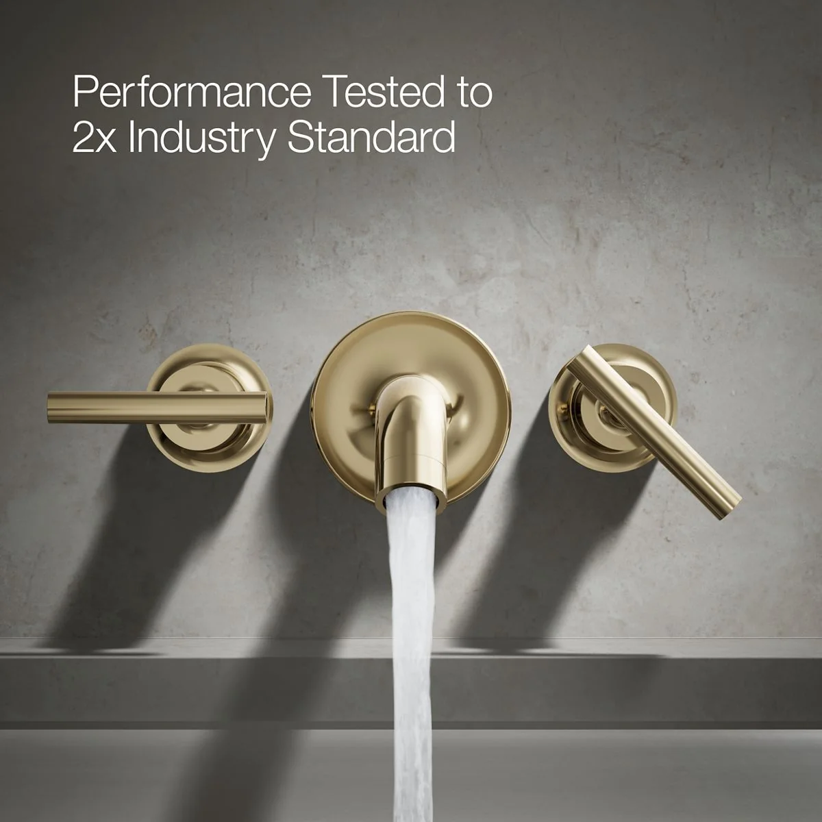 KOHLER K-T14429-4 Purist Deck- or wall-mount bath faucet handle trim with lever design - Image 26
