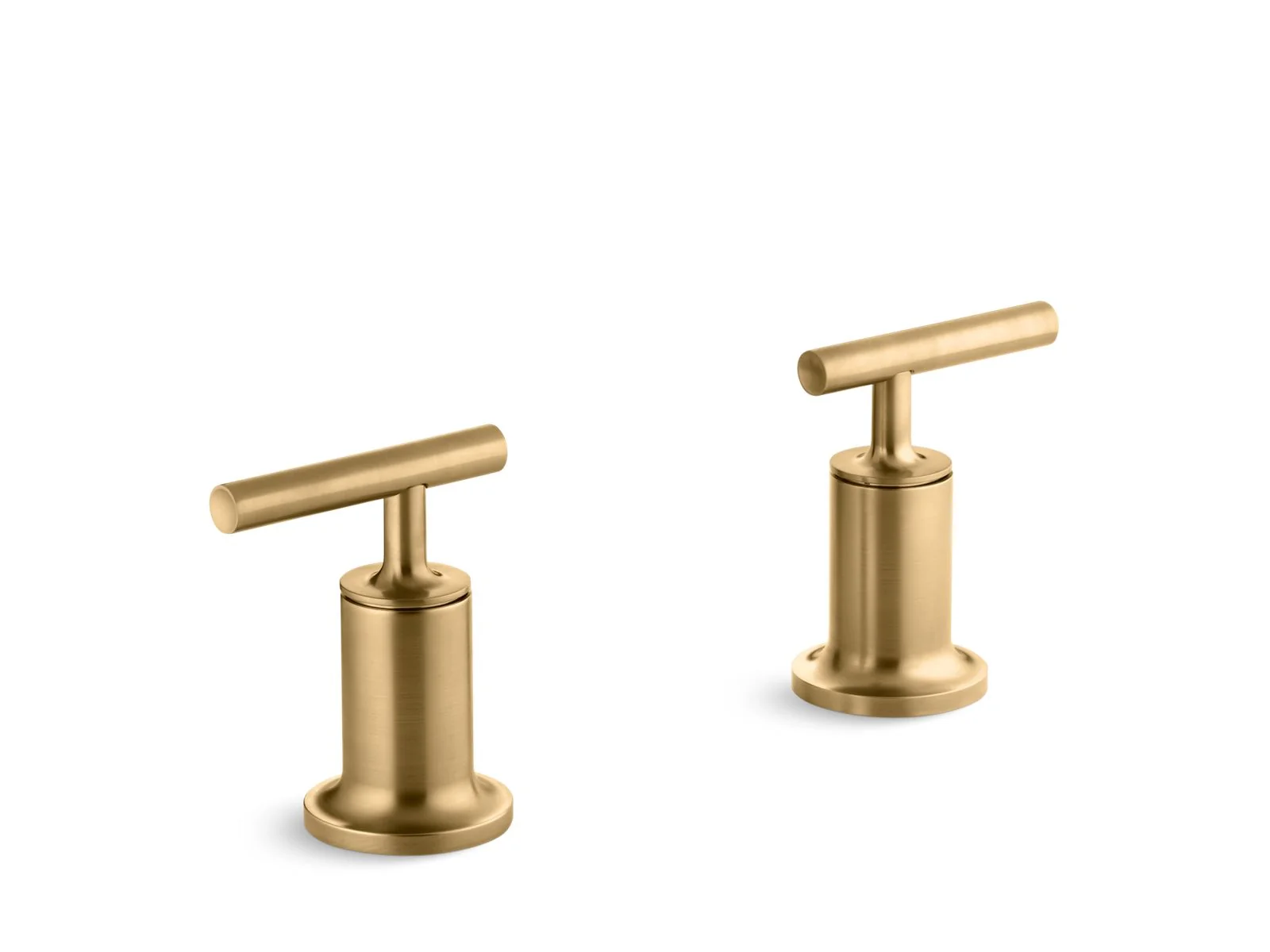 KOHLER K-T14429-4 Purist Deck- or wall-mount bath faucet handle trim with lever design - Image 45