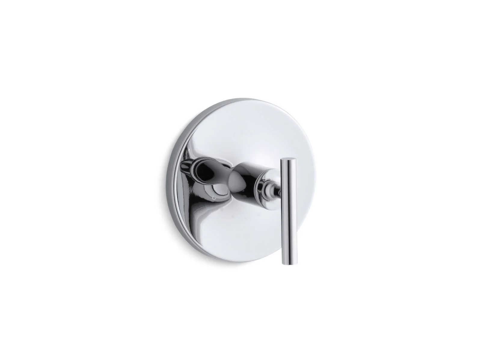 KOHLER K-T14488-4 Purist MasterShower temperature control valve trim with lever handle - Image 8