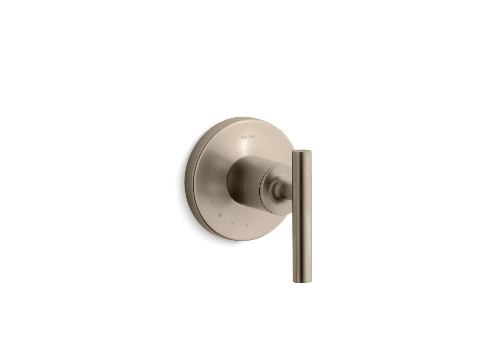 KOHLER K-T14490-4 Purist MasterShower volume control valve trim with lever handle - Image 2
