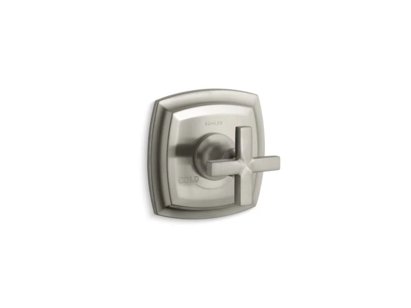 KOHLER K-T16239-3 Margaux Valve trim with cross handle for thermostatic valve, requires valve - Image 2