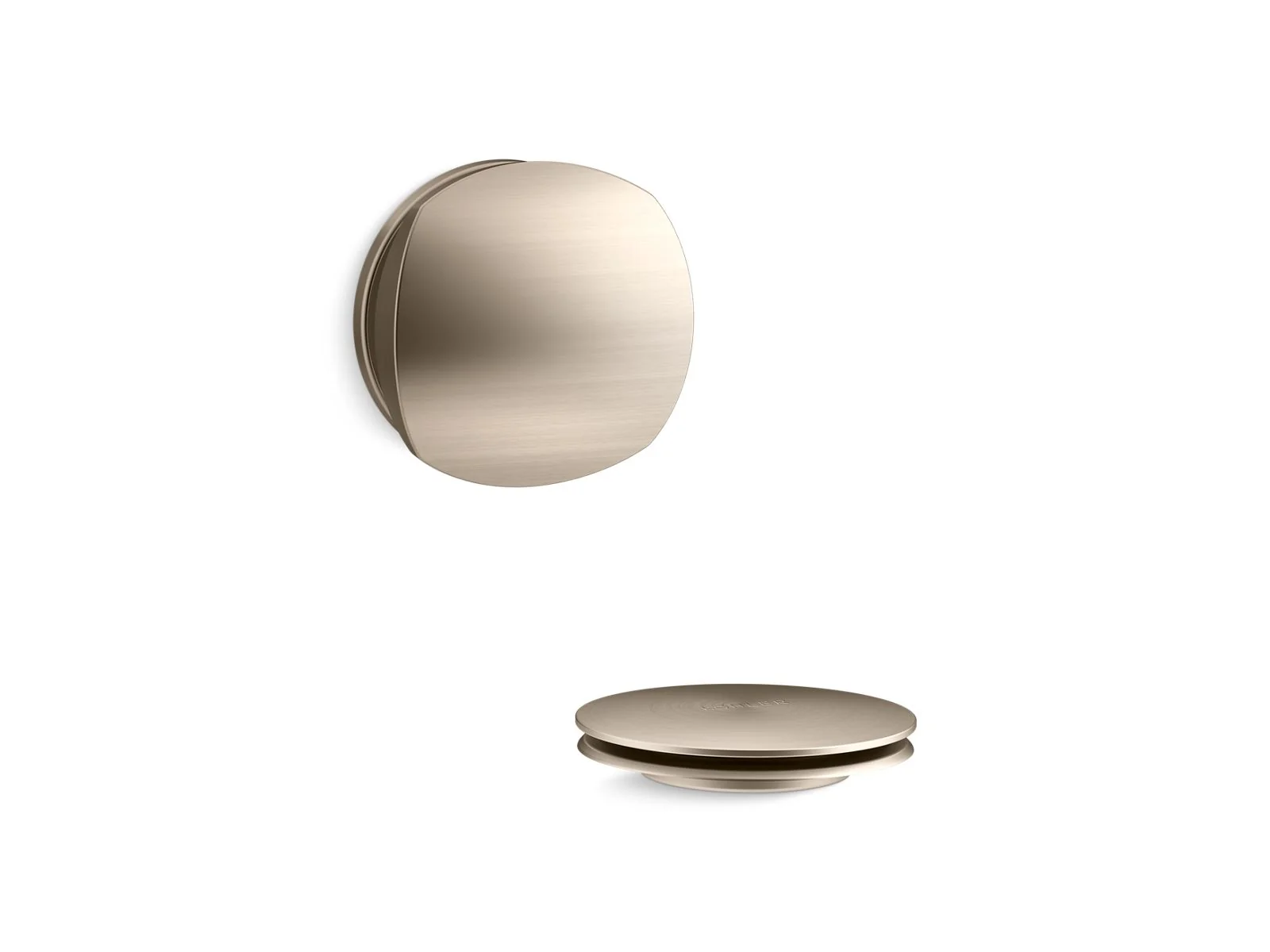 KOHLER K-T37391 PureFlo Rotary-turn bath drain trim - Image 8