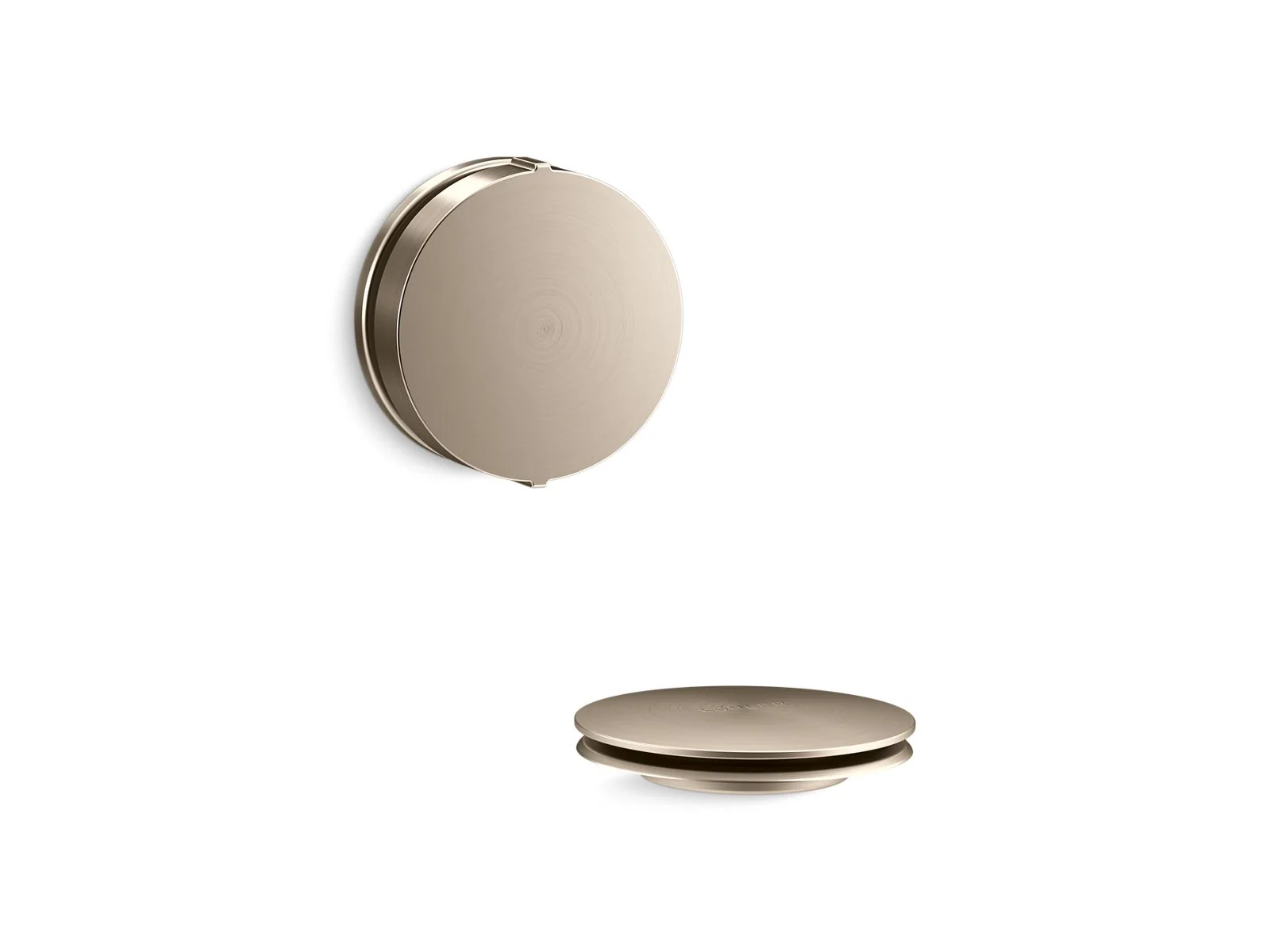 KOHLER K-T37392 PureFlo Rotary-turn bath drain trim - Image 5