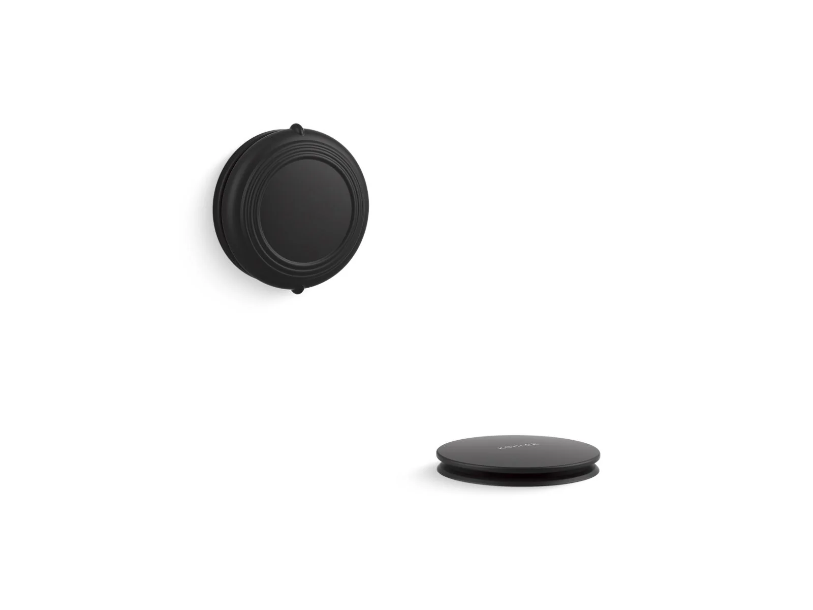 KOHLER K-T37393 PureFlo Traditional rotary-turn bath drain trim - Image 3
